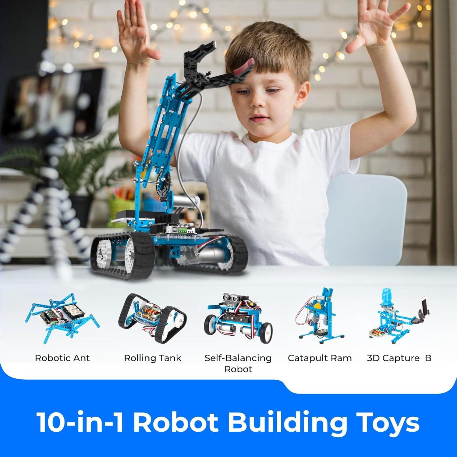 Makeblock mBot Ultimate 10 en 1 Robot Construcción + Batería 18650