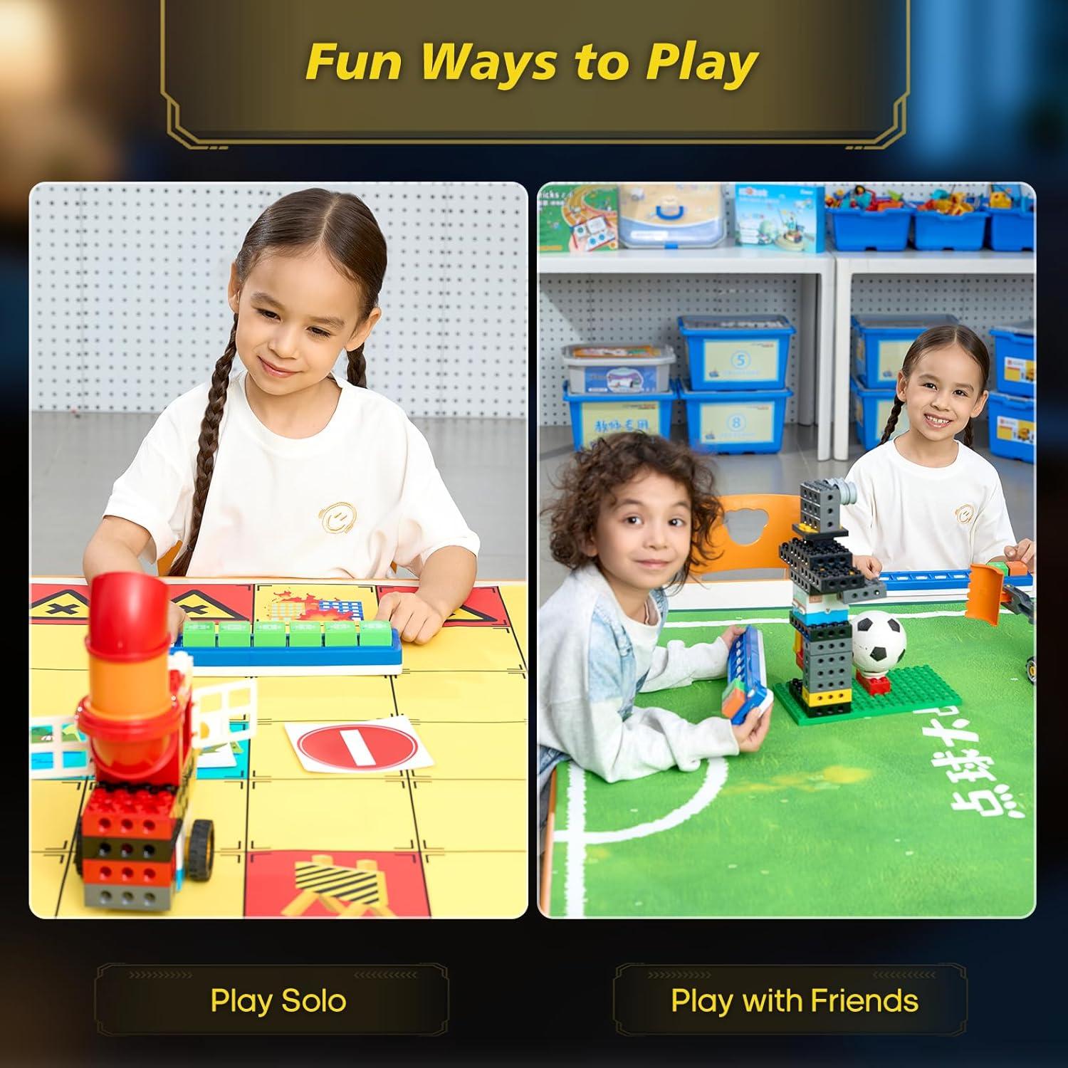 Kit de Robot de Codificación Sin Pantalla ICBlocks 10-en-1