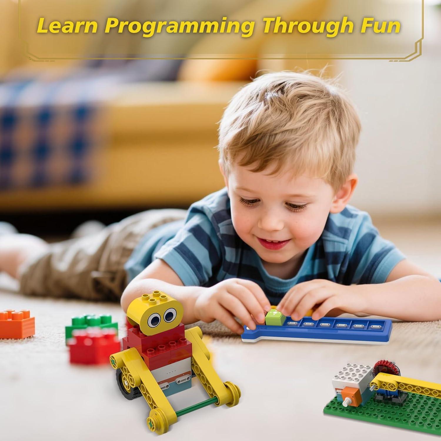 Kit de Robot de Codificación Sin Pantalla ICBlocks 10-en-1