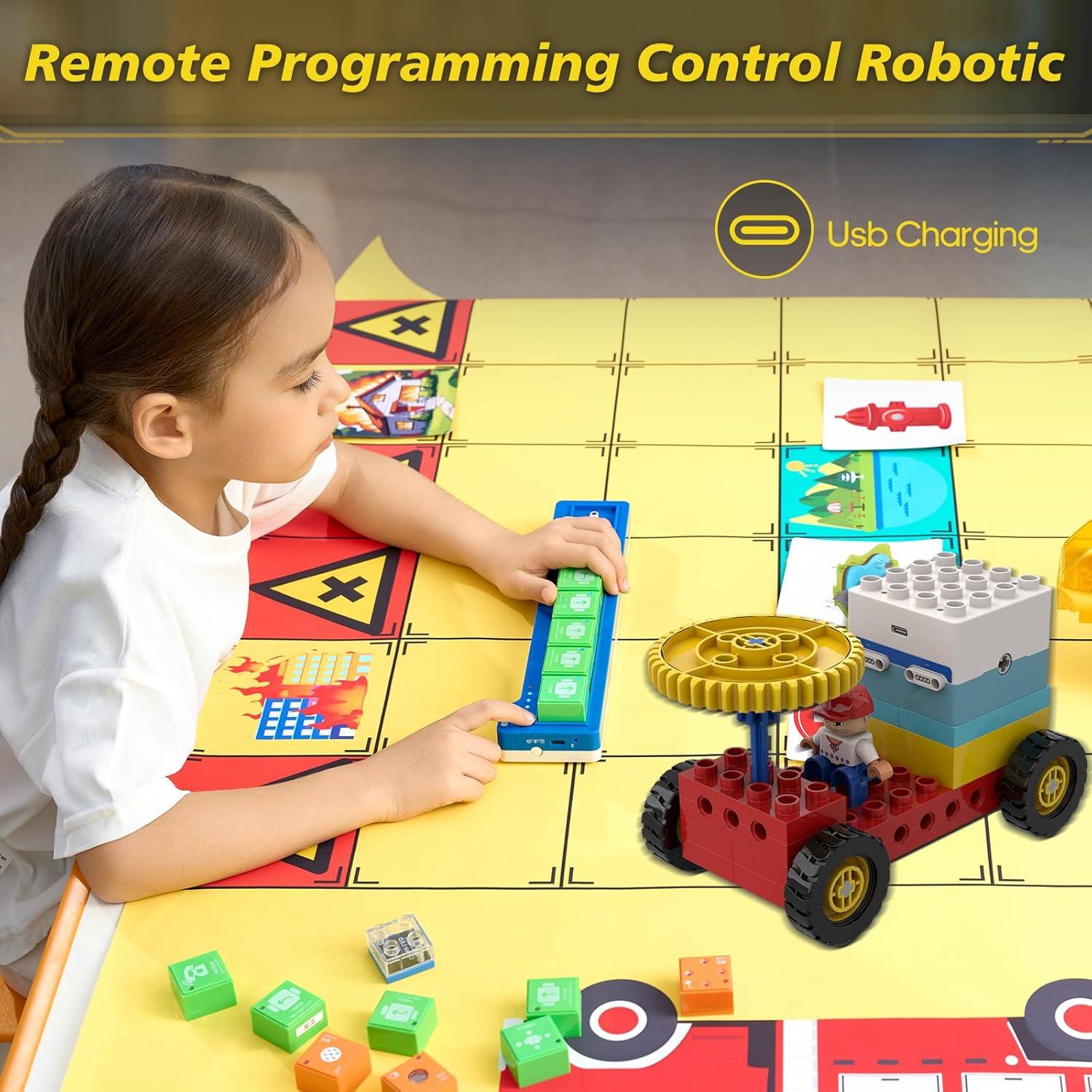 Kit de Robot de Codificación Sin Pantalla ICBlocks 10-en-1