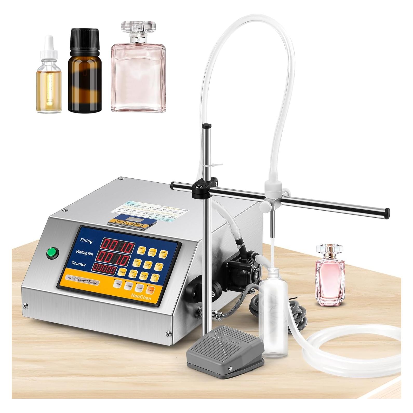 Máquina de Llenado de Líquidos Hanchen 148 ml Bomba Peristáltica