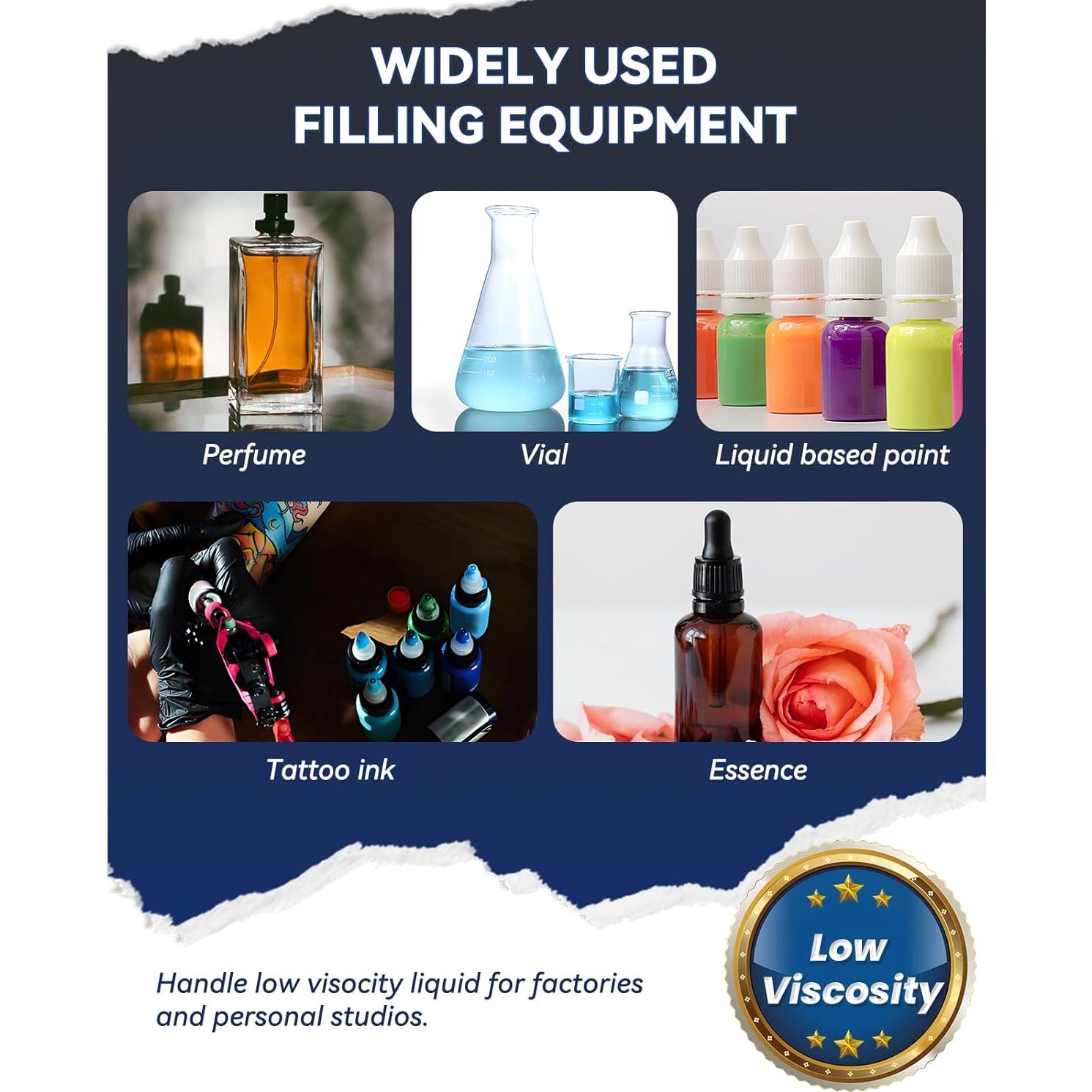 Máquina de Llenado de Líquidos Hanchen 148 ml Bomba Peristáltica