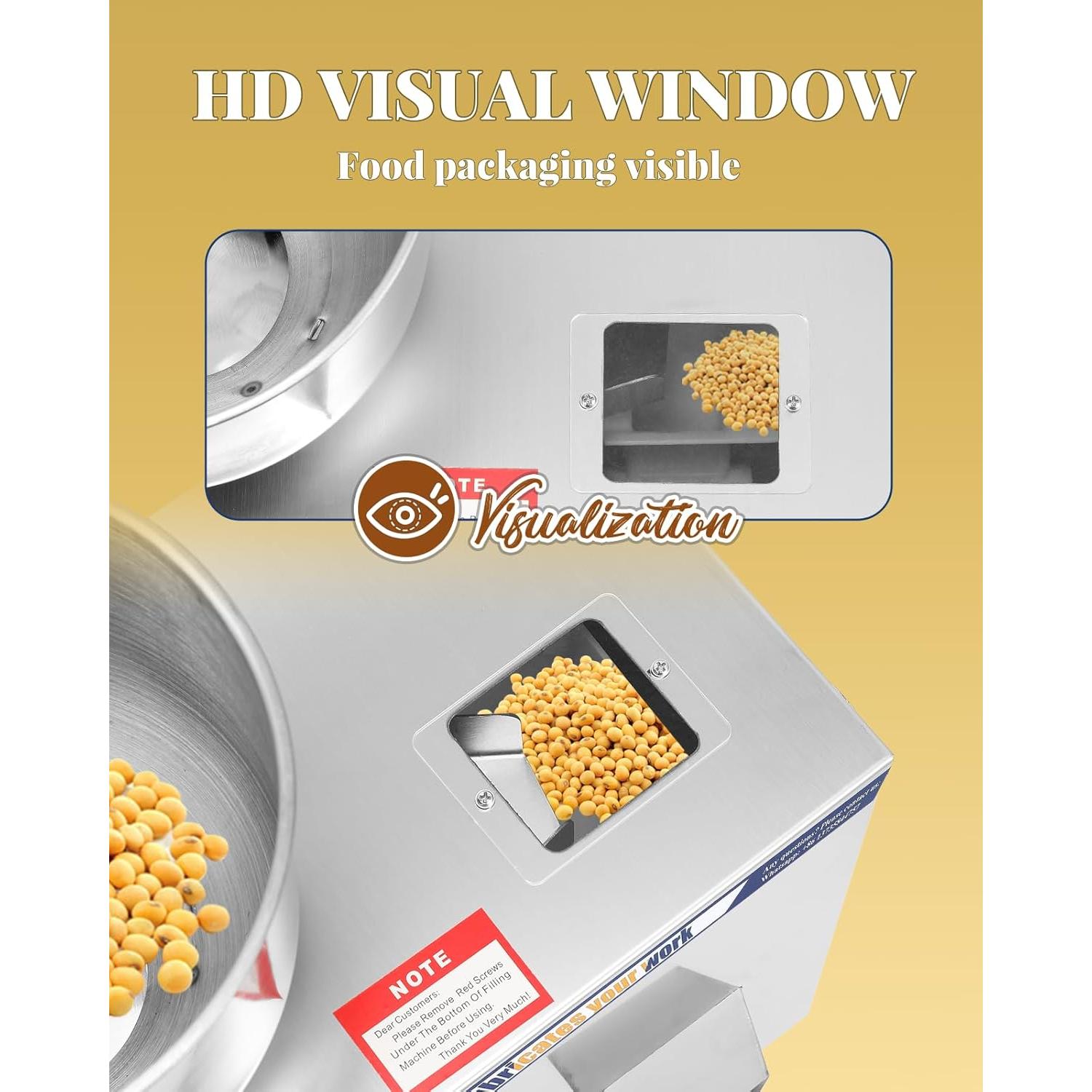 Máquina de Llenado de Polvo Hanchen 1-20g Automática 110V