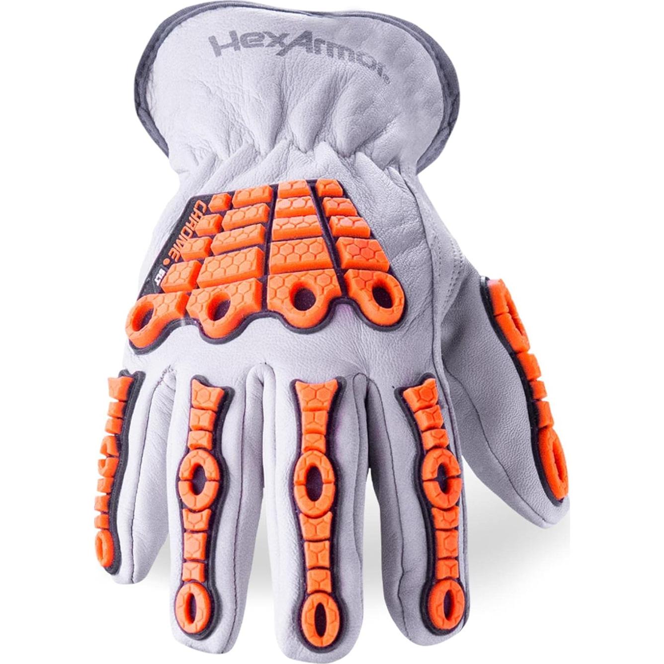 Guantes de trabajo HexArmor 4060 A5 cuero resistente