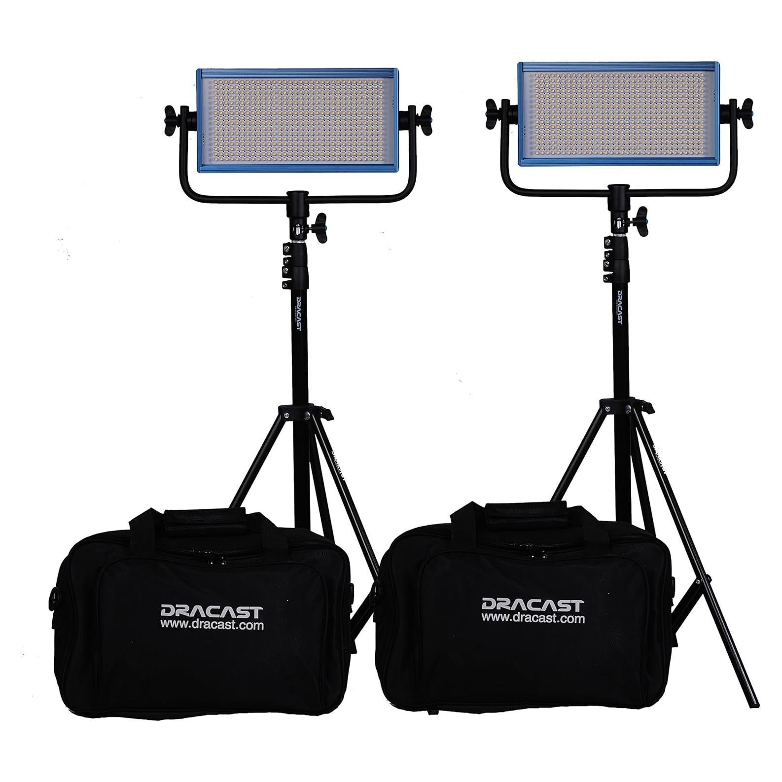 Kit de Luz LED Bi-Color Dracast Pro Series 500 - 2 Luces