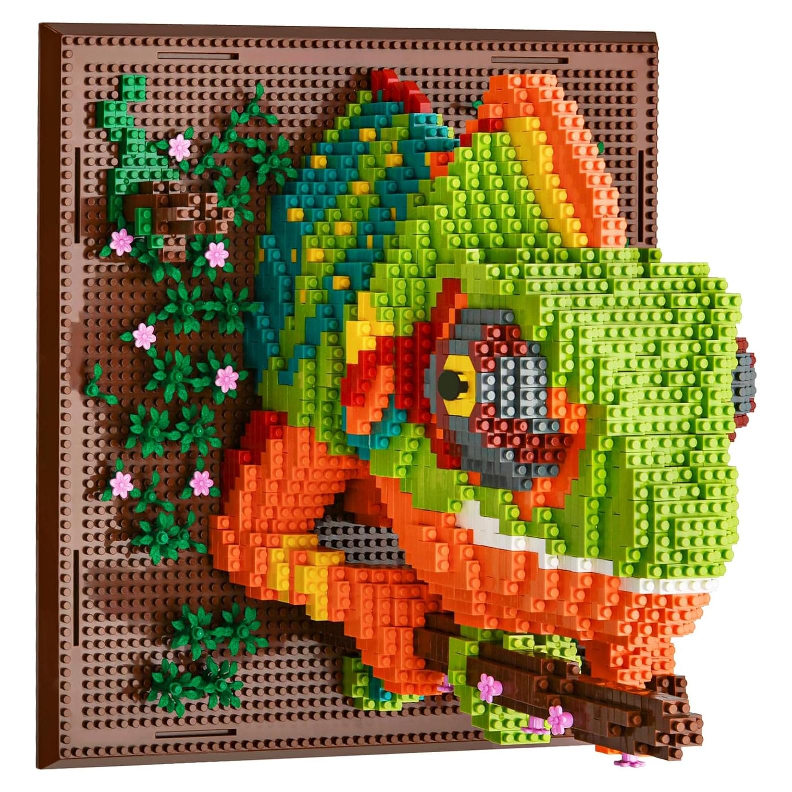 Conjunto de Construcción de Arte de Pared BNG Camaleón 2688 Piezas