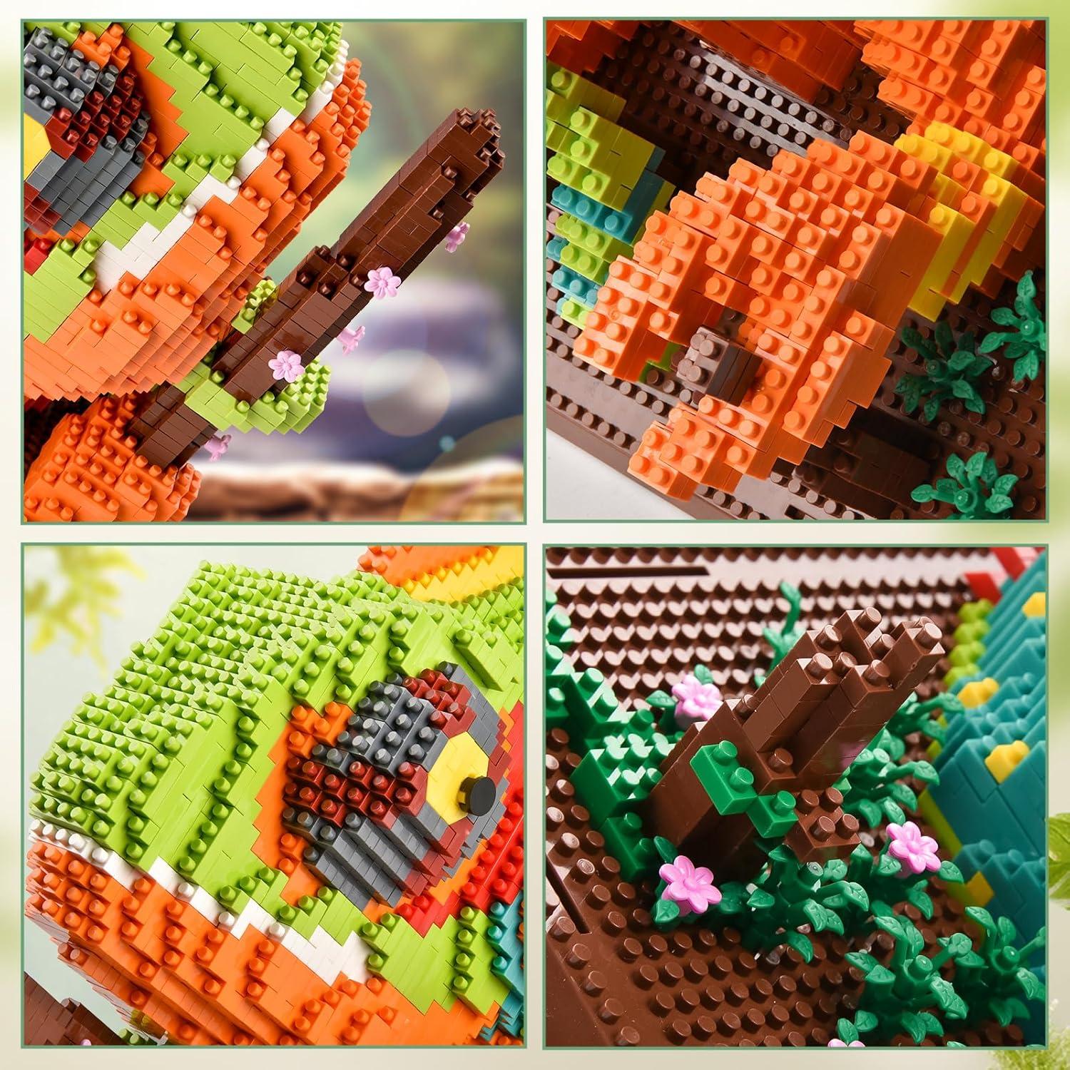 Conjunto de Construcción de Arte de Pared BNG Camaleón 2688 Piezas