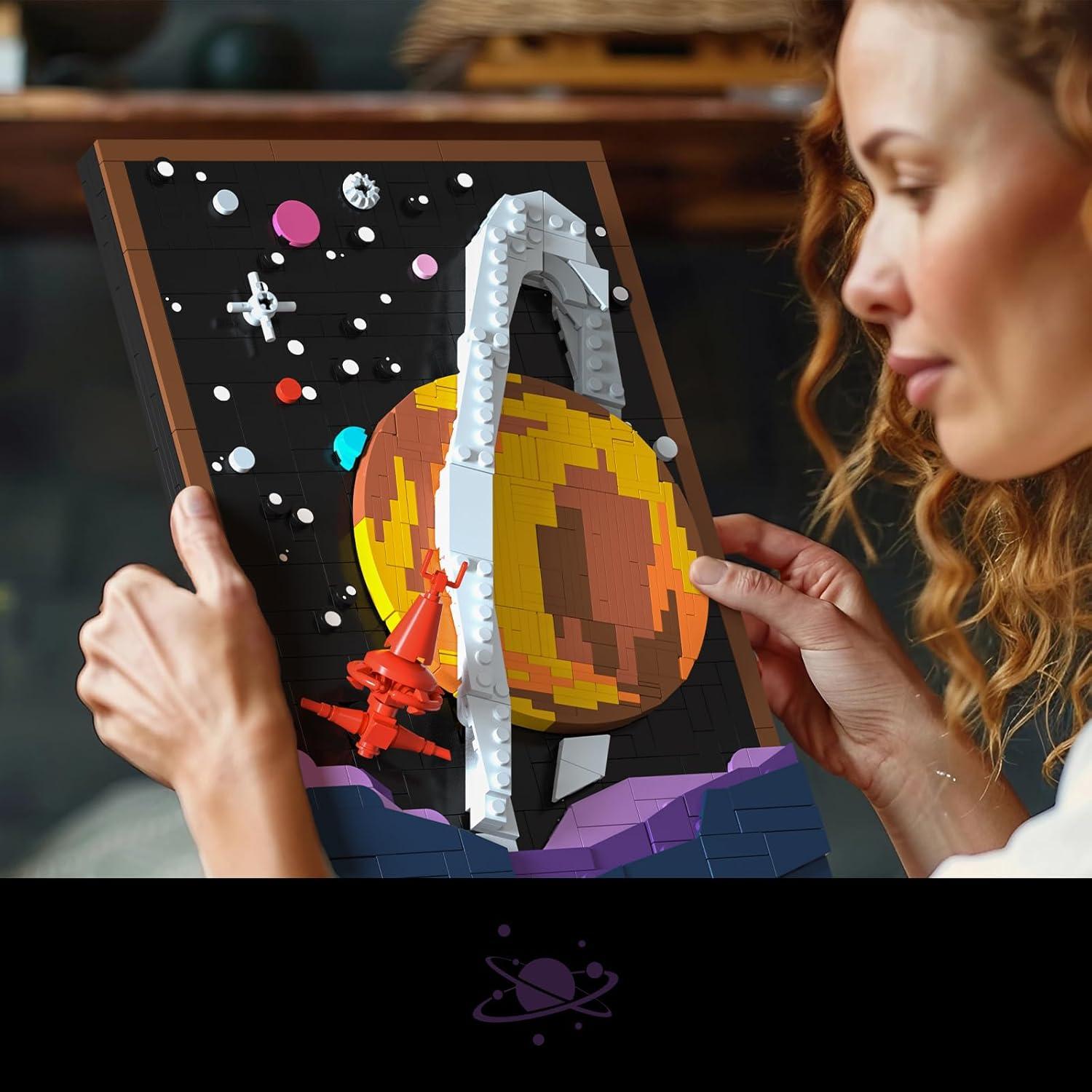 Kit de Construcción Givenni G06 - Arte Espacial 3D para Adultos