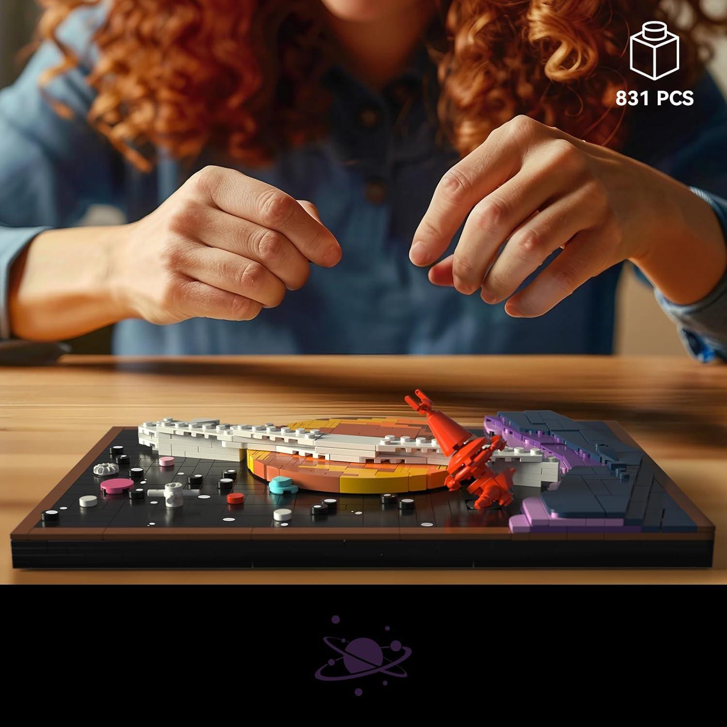 Kit de Construcción Givenni G06 - Arte Espacial 3D para Adultos