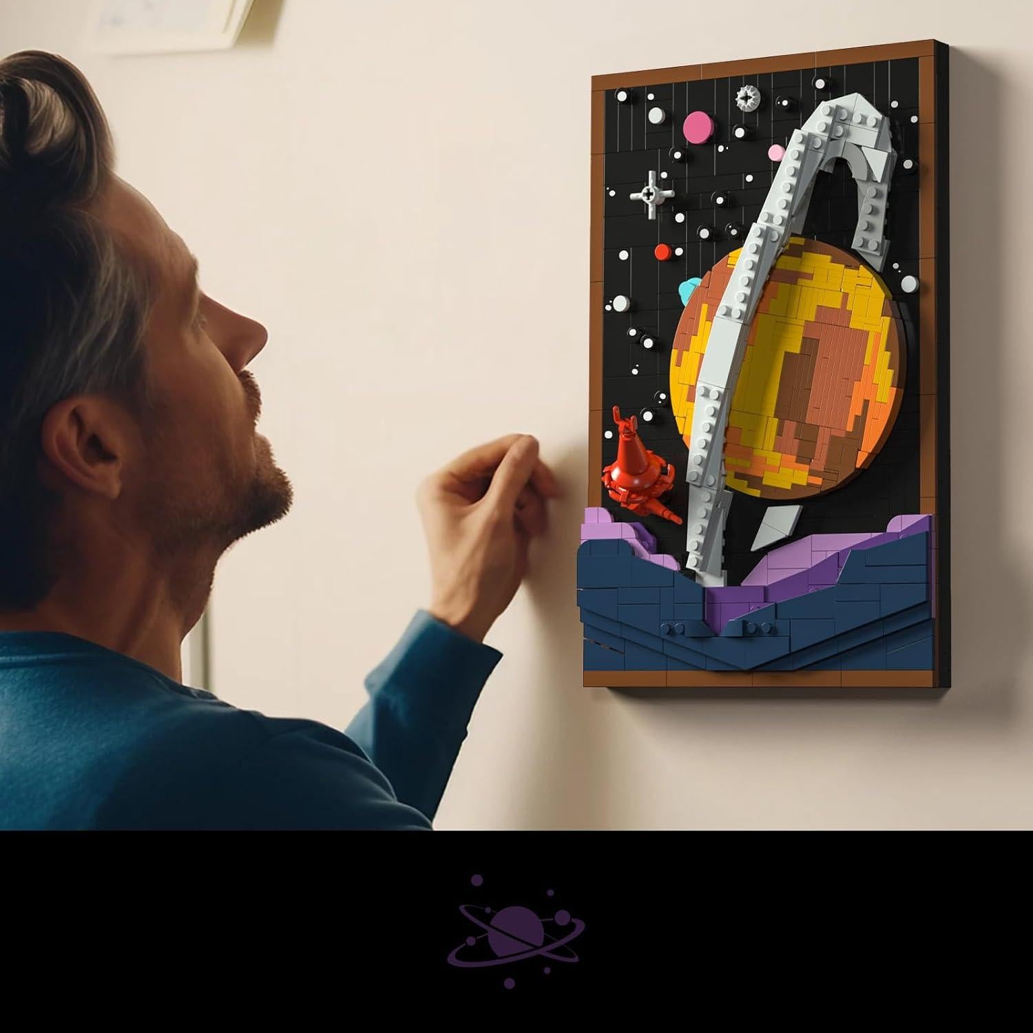 Kit de Construcción Givenni G06 - Arte Espacial 3D para Adultos