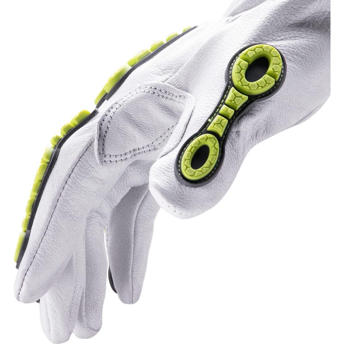Guantes de Trabajo Hexarmor 4080 Cuero con Protección Impactos