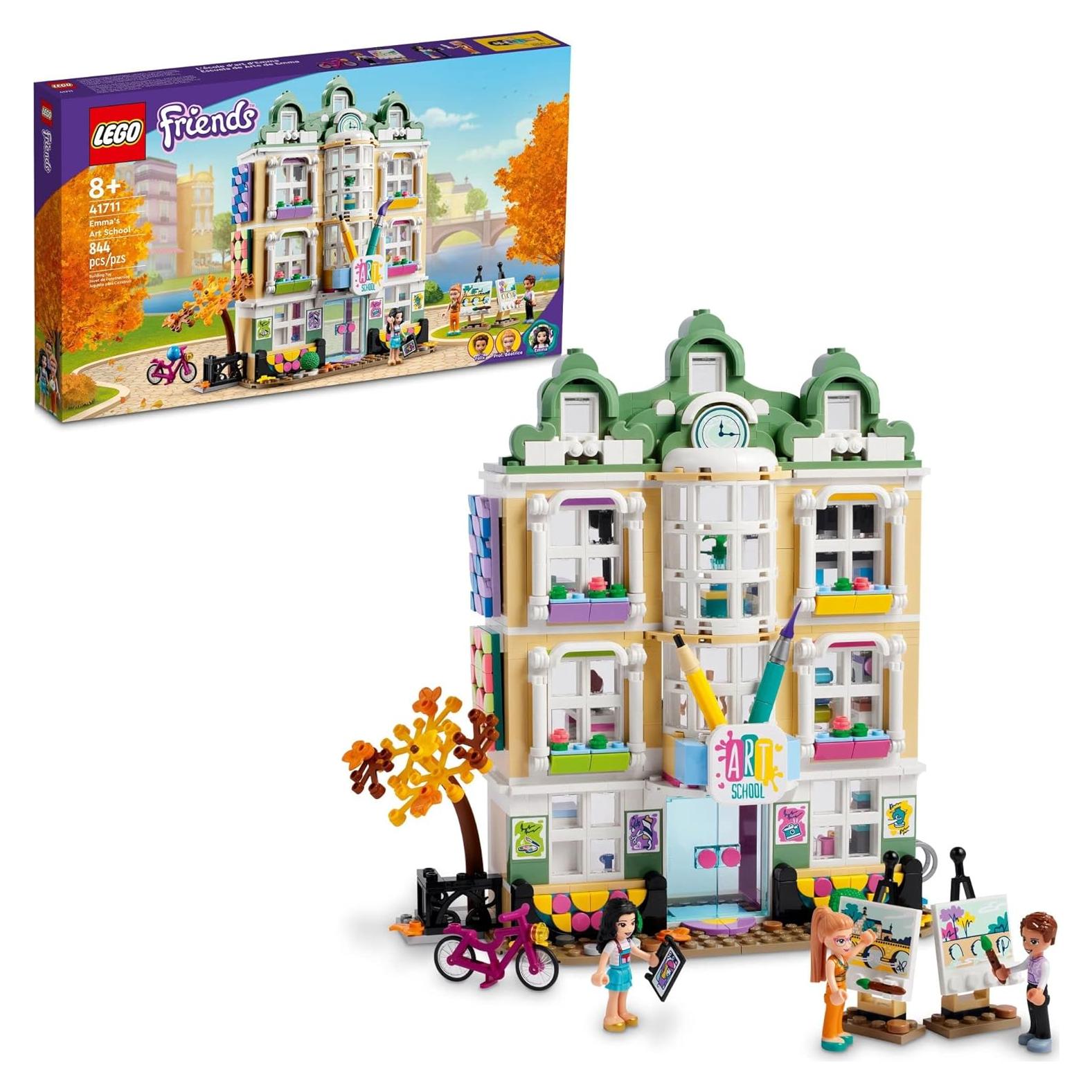 LEGO Friends Escuela de Arte de Emma 41711, Juguete Creativo 844 Piezas