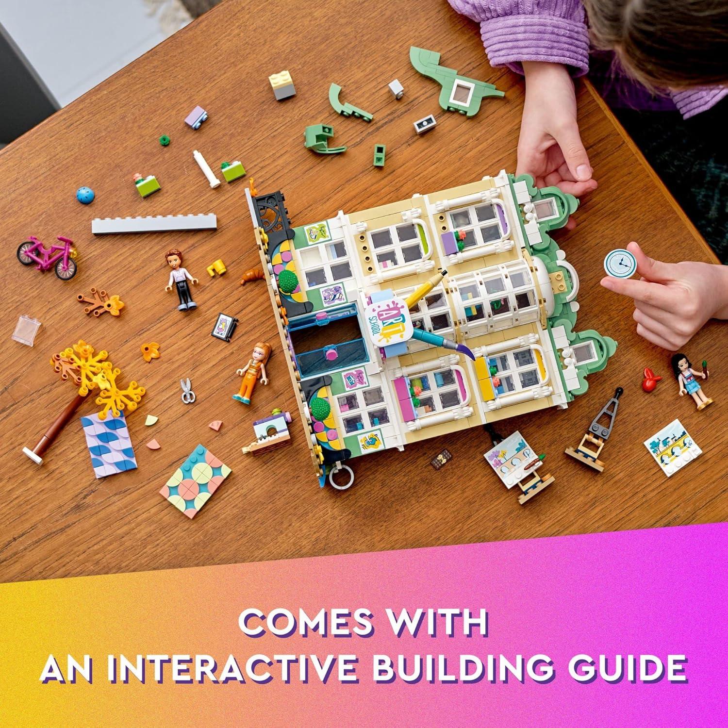 LEGO Friends Escuela de Arte de Emma 41711, Juguete Creativo 844 Piezas