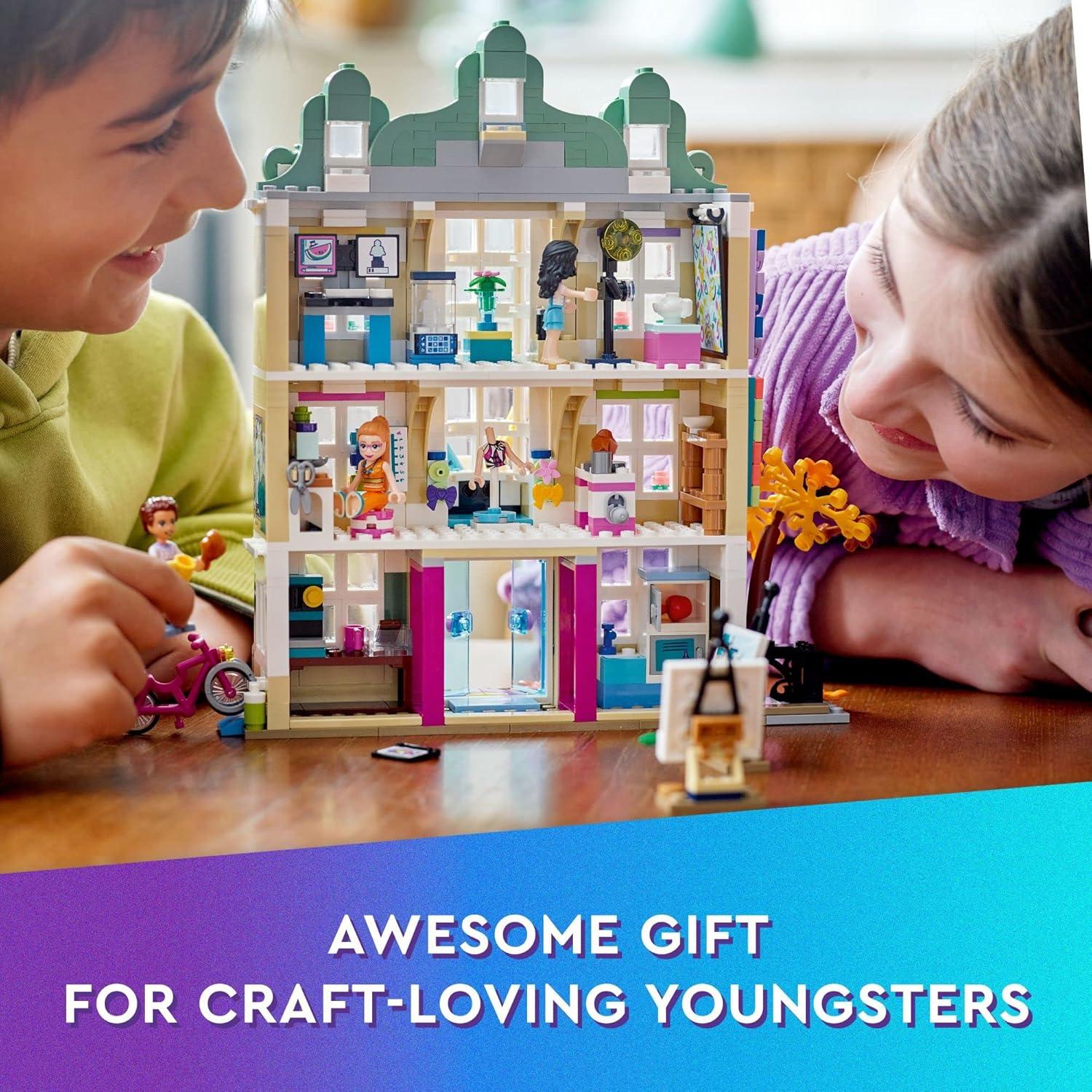 LEGO Friends Escuela de Arte de Emma 41711, Juguete Creativo 844 Piezas