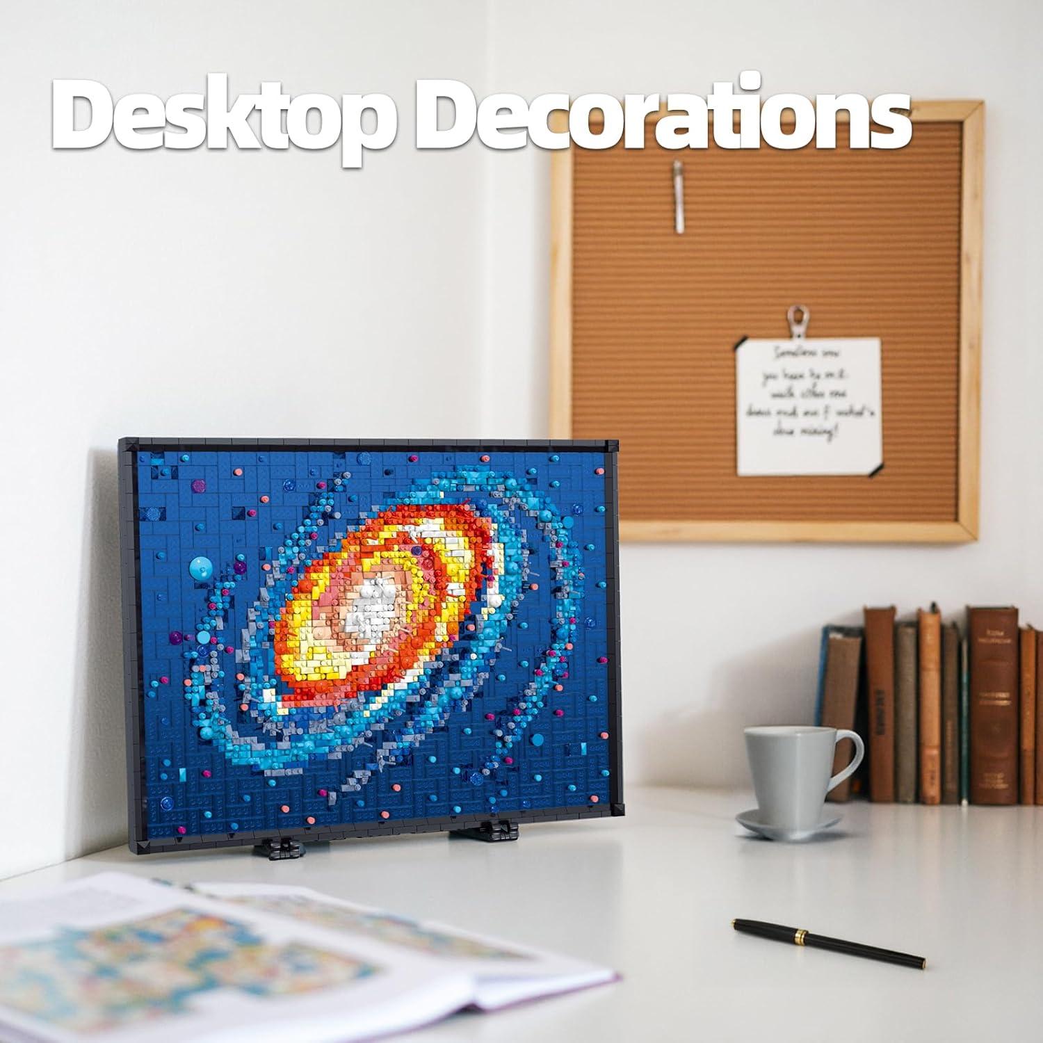 Bloques de Construcción HJPLPXH Galaxia Vía Láctea 2438 Piezas