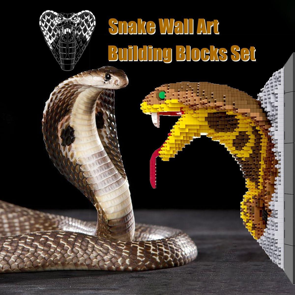 Conjunto de Bloques de Construcción Serpiente BDYDT 2376 Piezas