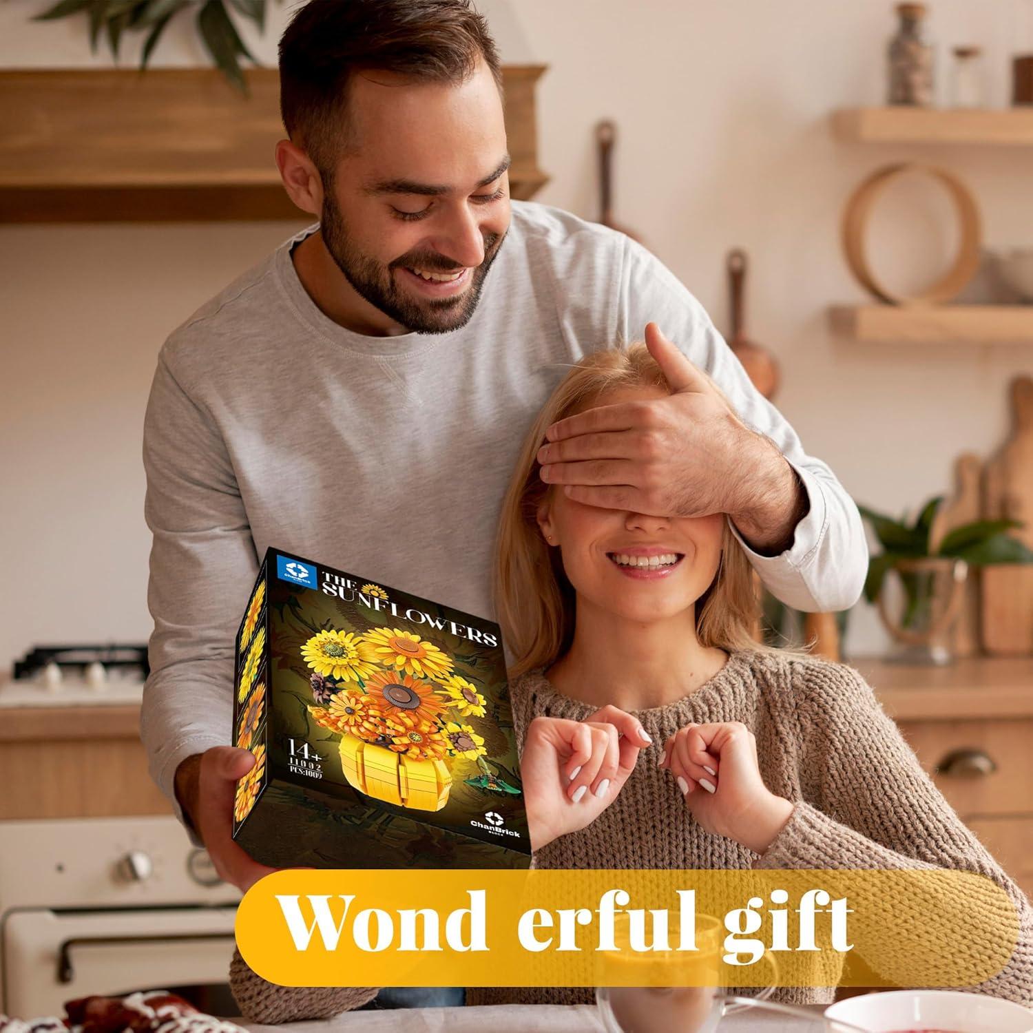 Juego de Construcción Girasoles Chanbrick 1009 Piezas