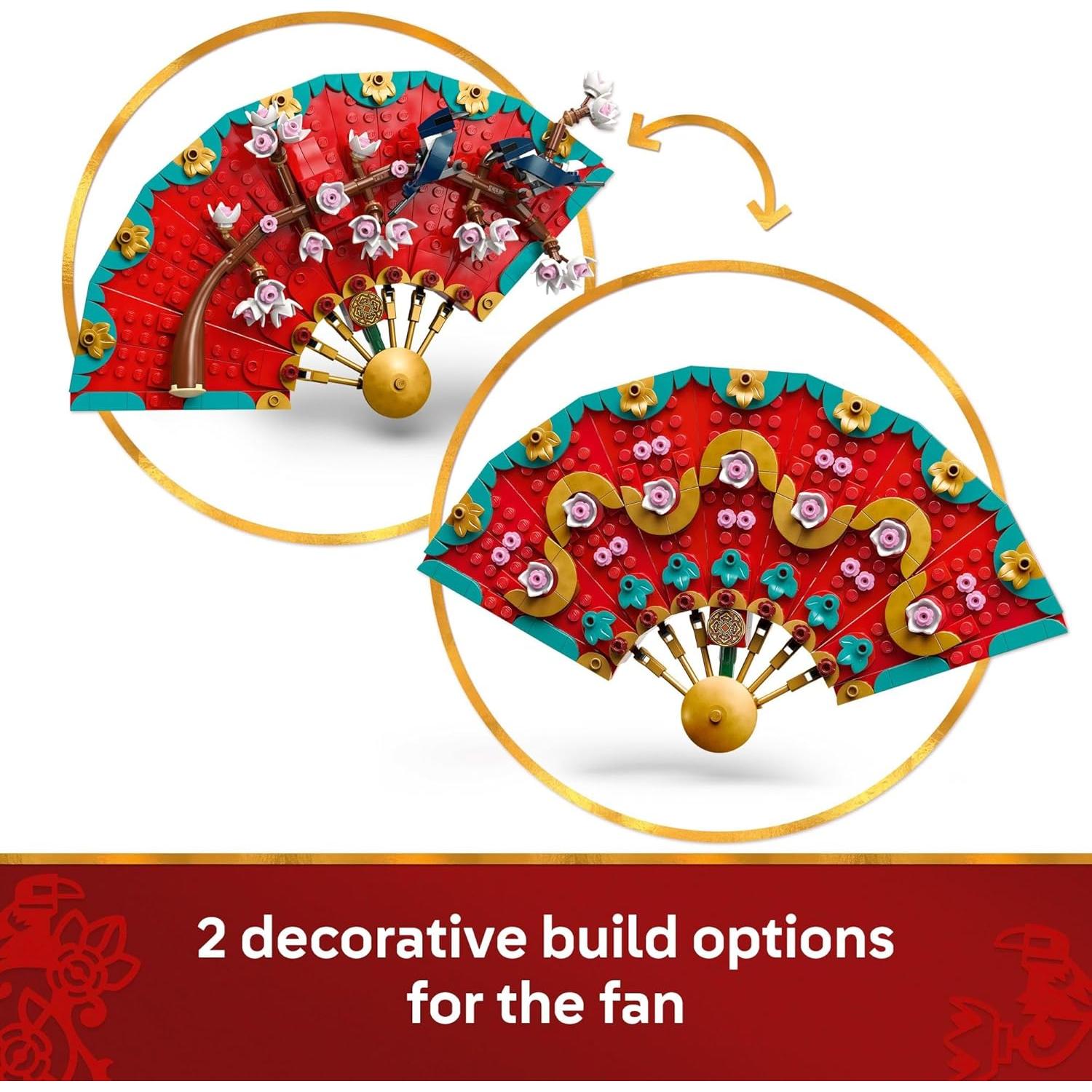 LEGO Festival de Primavera Buena Fortuna 80117 - Juguete Educativo 1021 Piezas