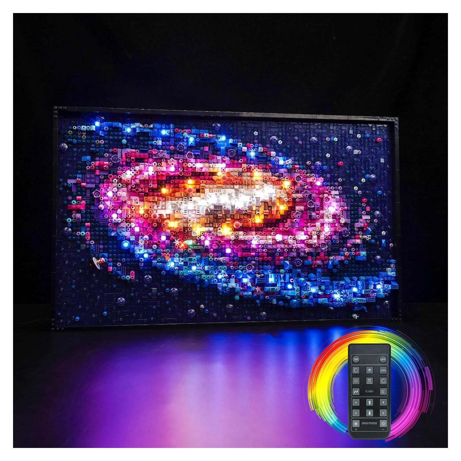 Luces LED BrickBling para Lego 31212 Vía Láctea RC