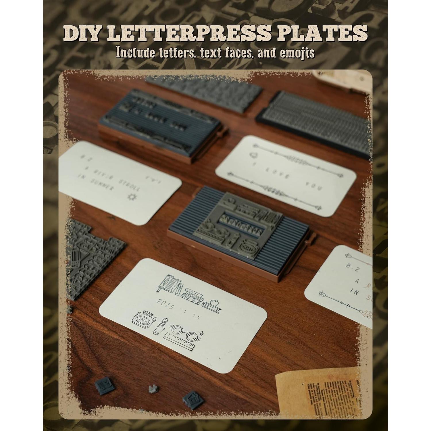 Rompecabezas 3D de Madera ROBOTIME Prensa de Impresión 1.09 kg