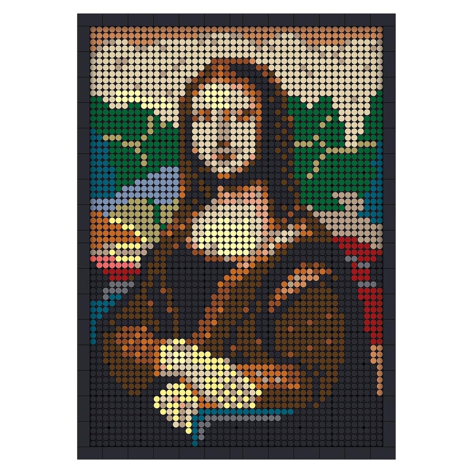 Set de Construcción 3624PCS Retrato Mona Lisa SAMYBLOCKS