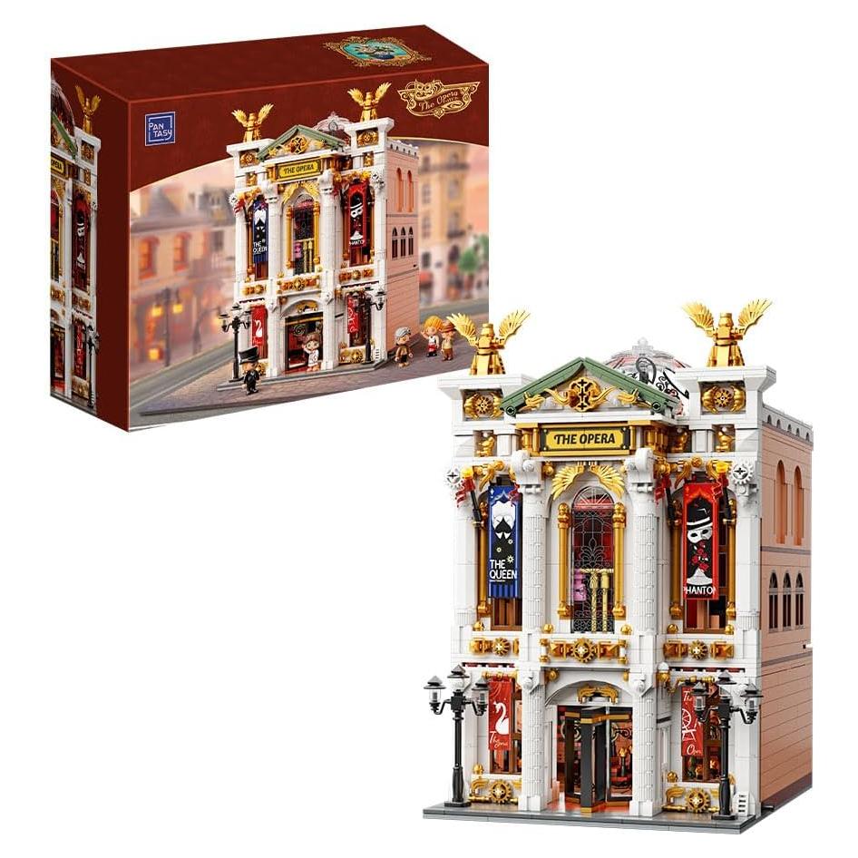 Conjunto de Teatro Europeo Vintage PANTASY - Modular 34x16cm