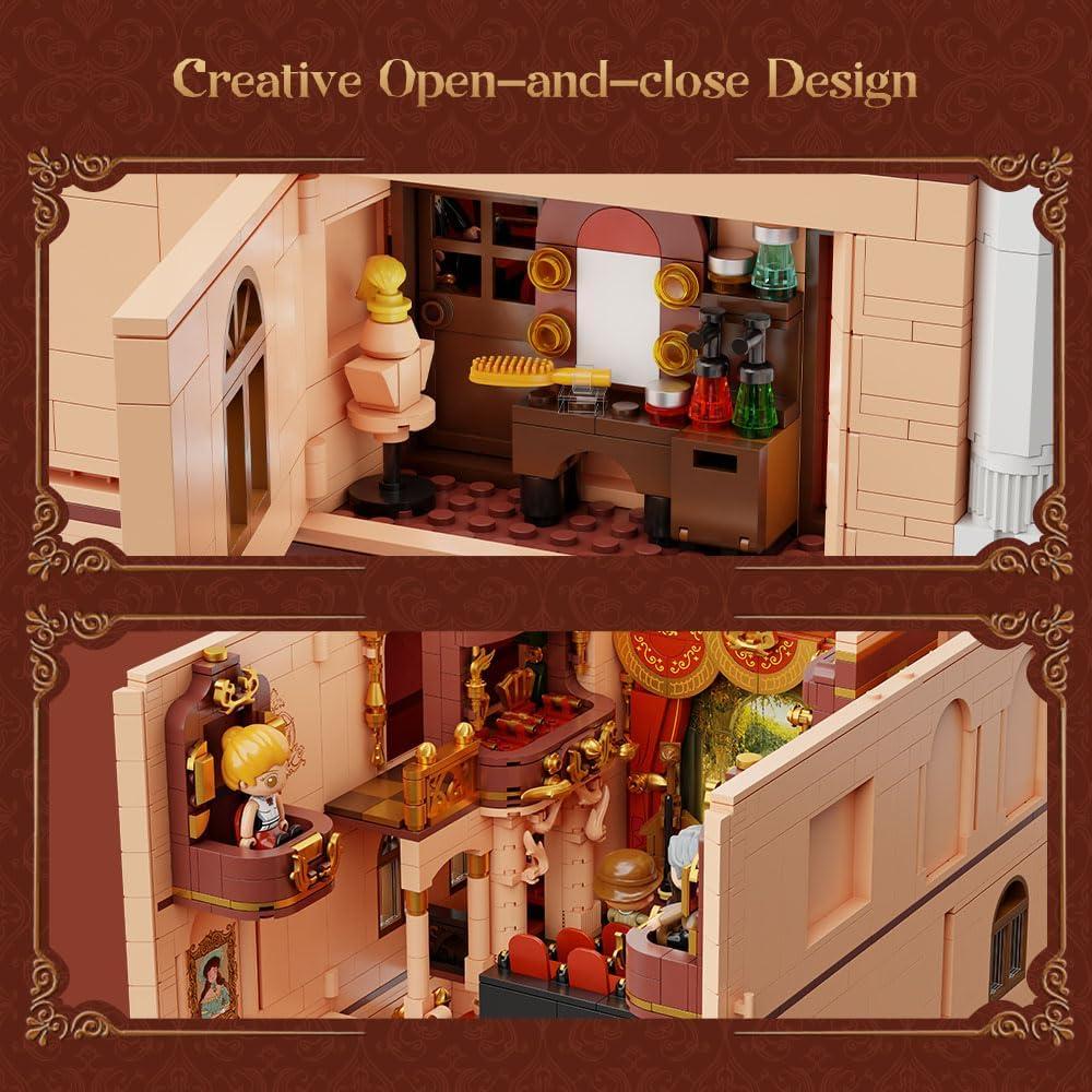 Conjunto de Teatro Europeo Vintage PANTASY - Modular 34x16cm