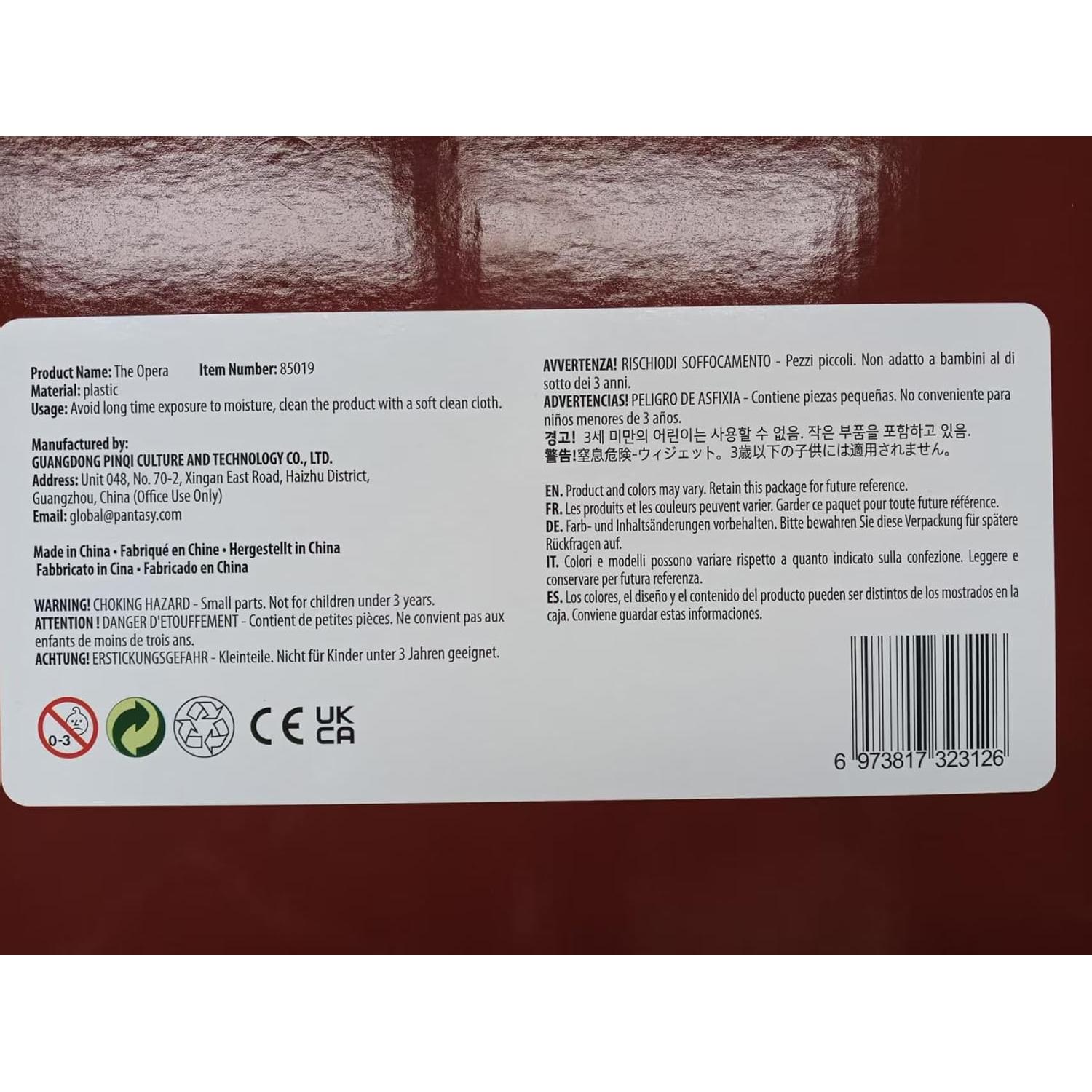 Conjunto de Teatro Europeo Vintage PANTASY - Modular 34x16cm