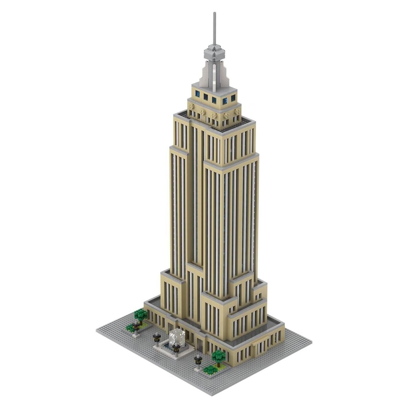 Set de Micro Bloques dOvOb Edificio Empire 3819 Piezas