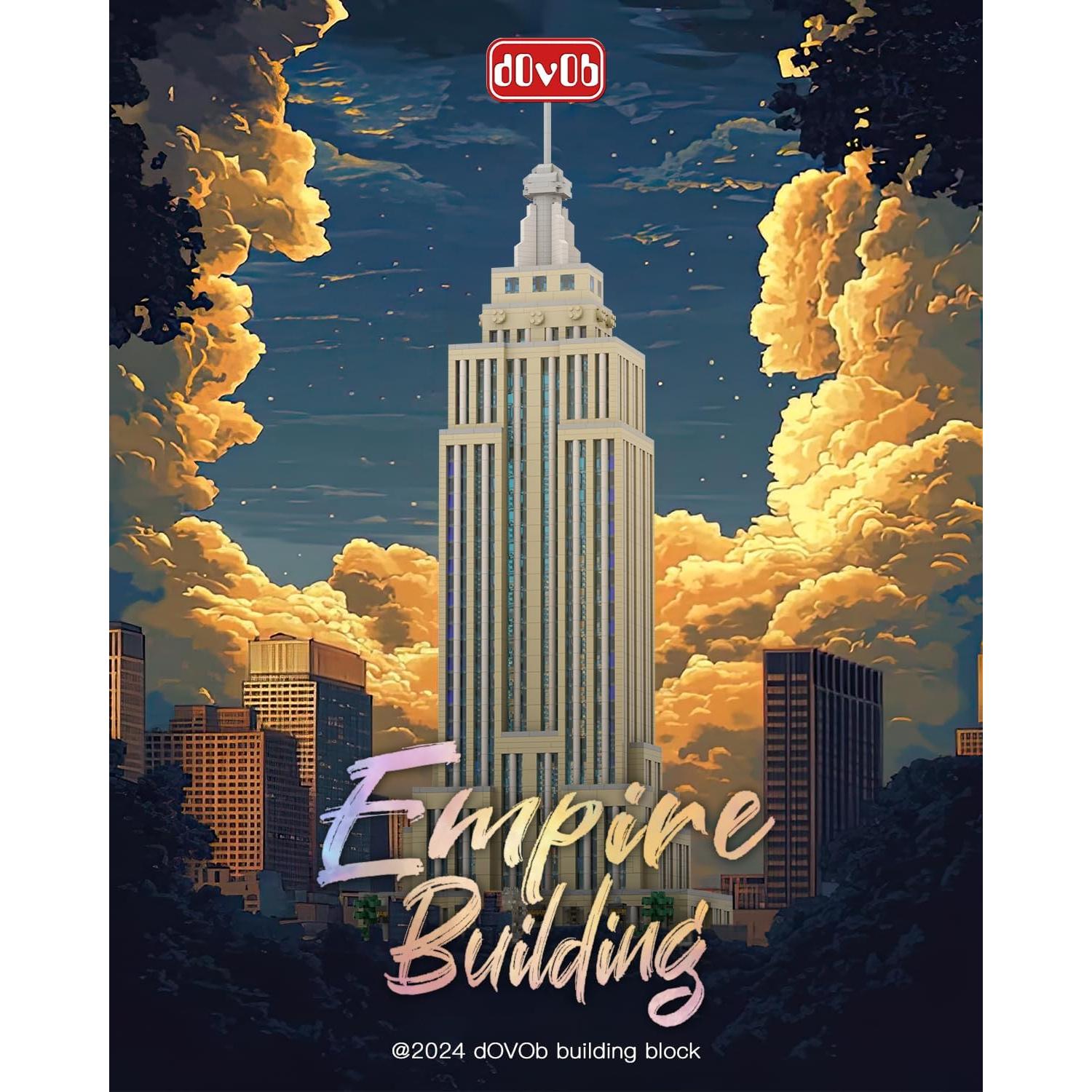 Set de Micro Bloques dOvOb Edificio Empire 3819 Piezas