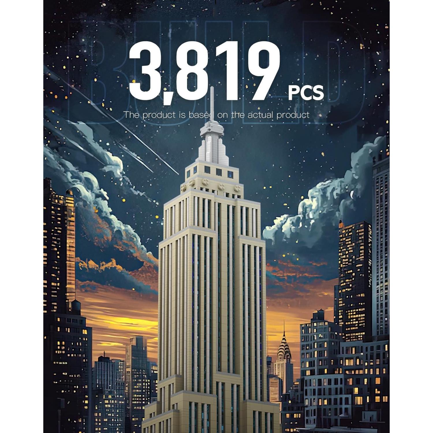 Set de Micro Bloques dOvOb Edificio Empire 3819 Piezas