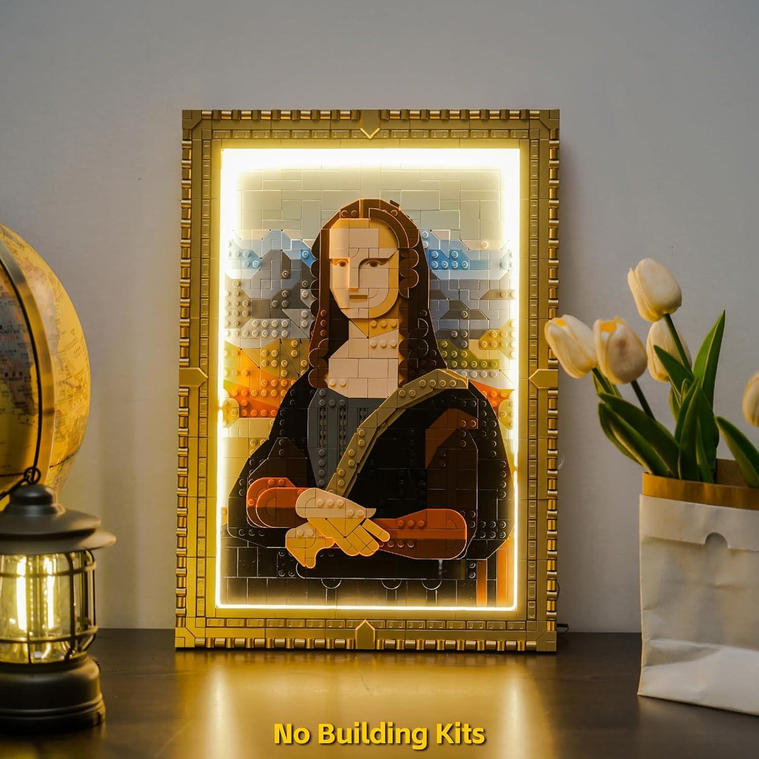 Luces LED BrickBling para Lego Mona Lisa 31213 - Kit Creativo