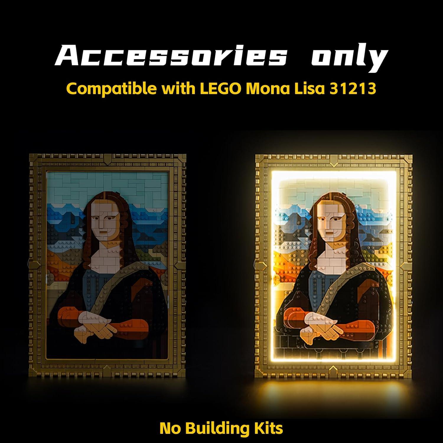 Luces LED BrickBling para Lego Mona Lisa 31213 - Kit Creativo