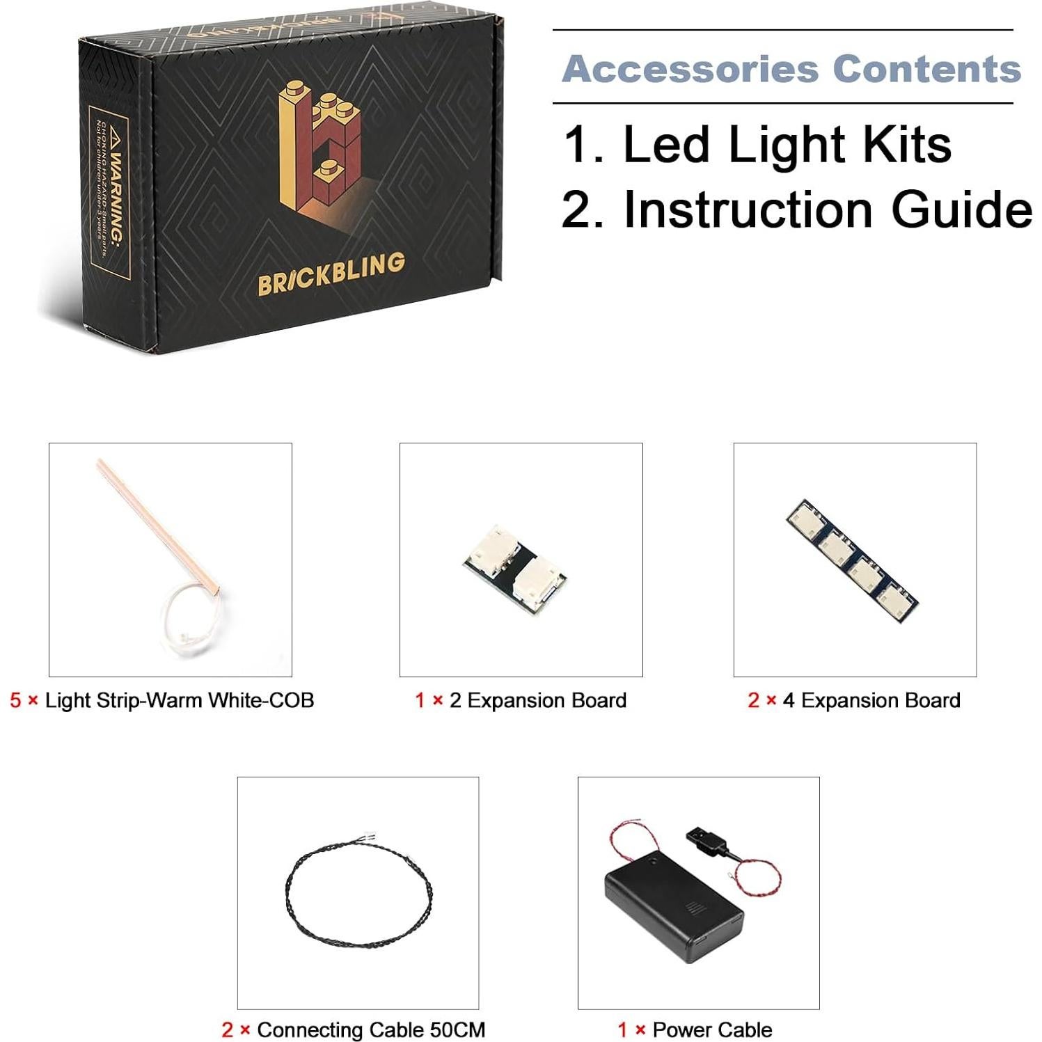 Luces LED BrickBling para Lego Mona Lisa 31213 - Kit Creativo