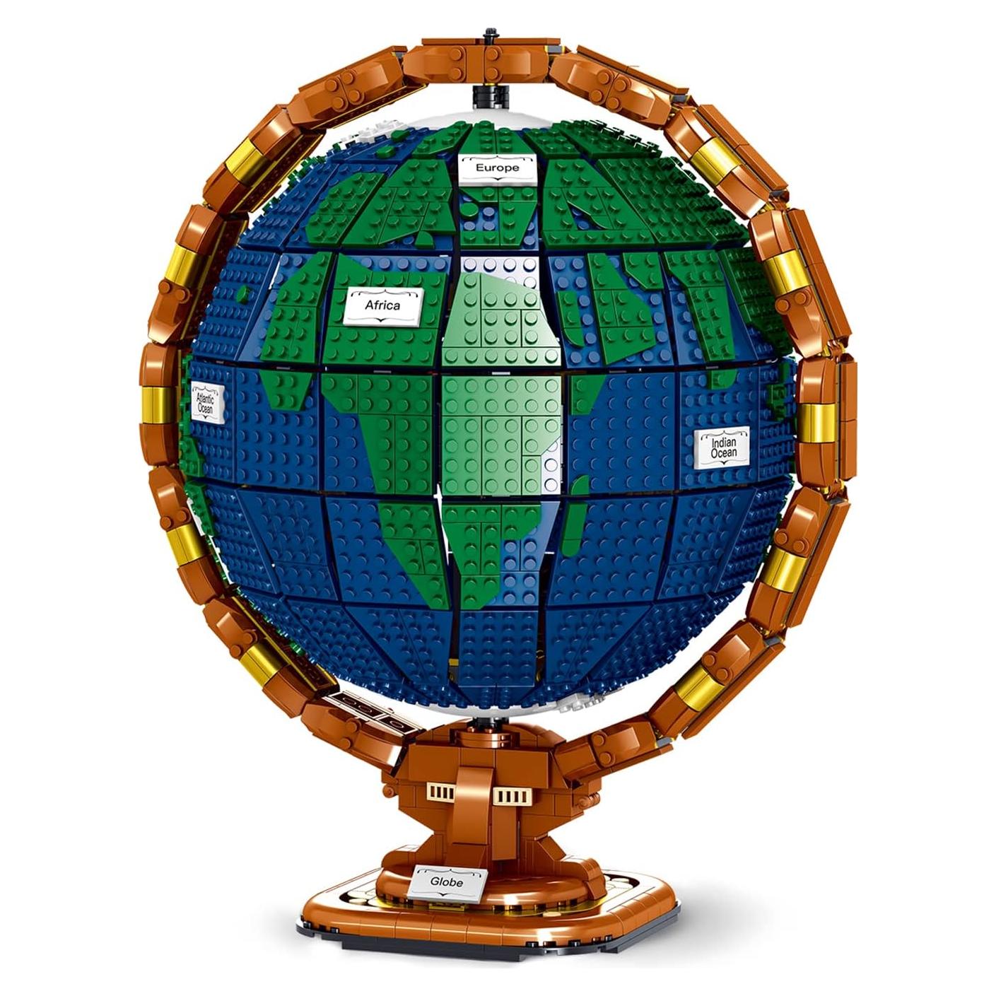 Juego de Construcción Globo Terráqueo Ideas 2514 Piezas 29 cm