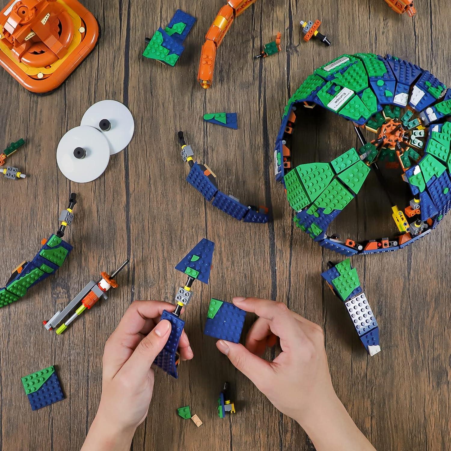 Juego de Construcción Globo Terráqueo Ideas 2514 Piezas 29 cm