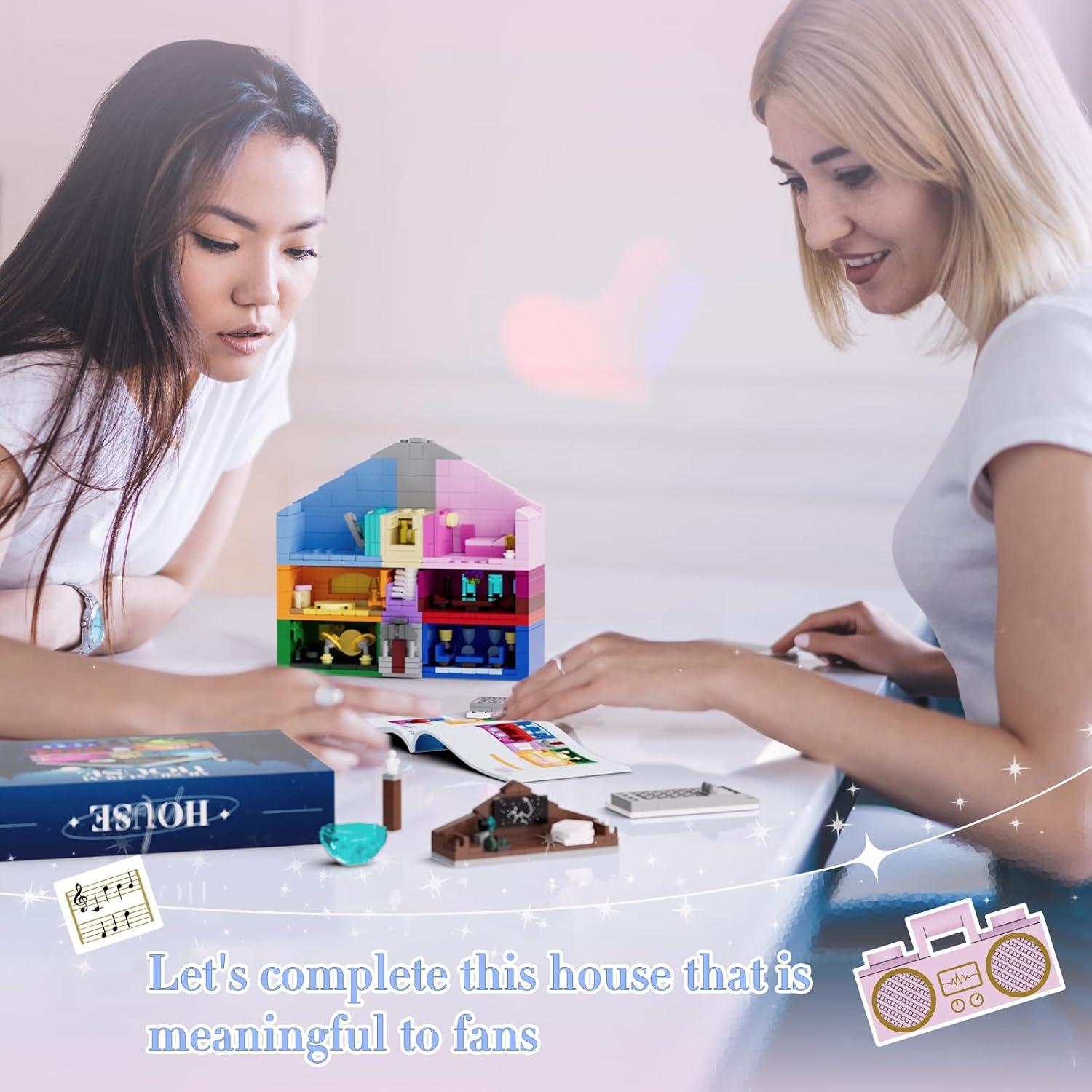 Juego de construcción DreamCreators con luces LED 25x19 cm