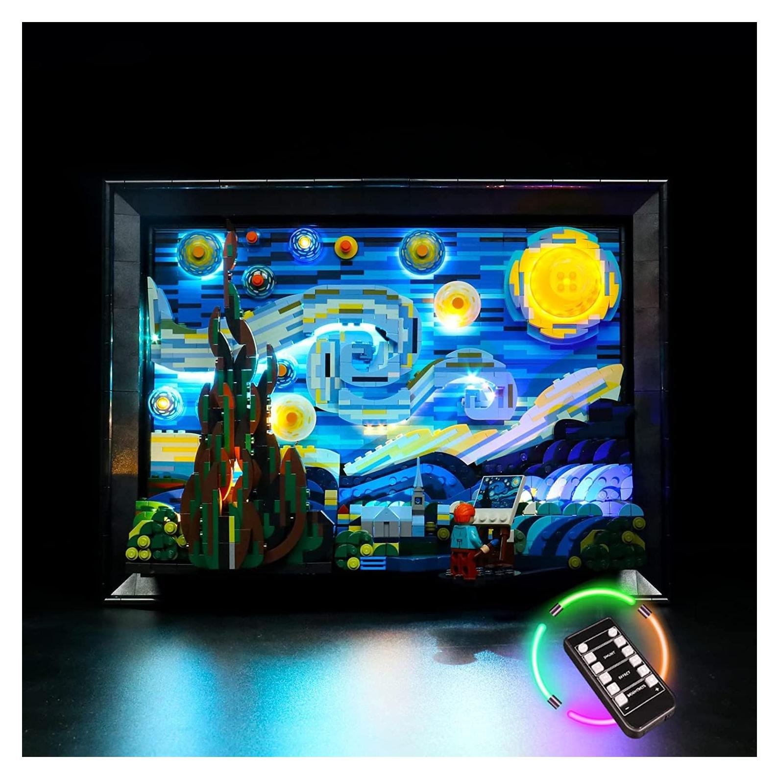 Kit de Luz LED BrickBling para LEGO 21333 Noche Estrellada