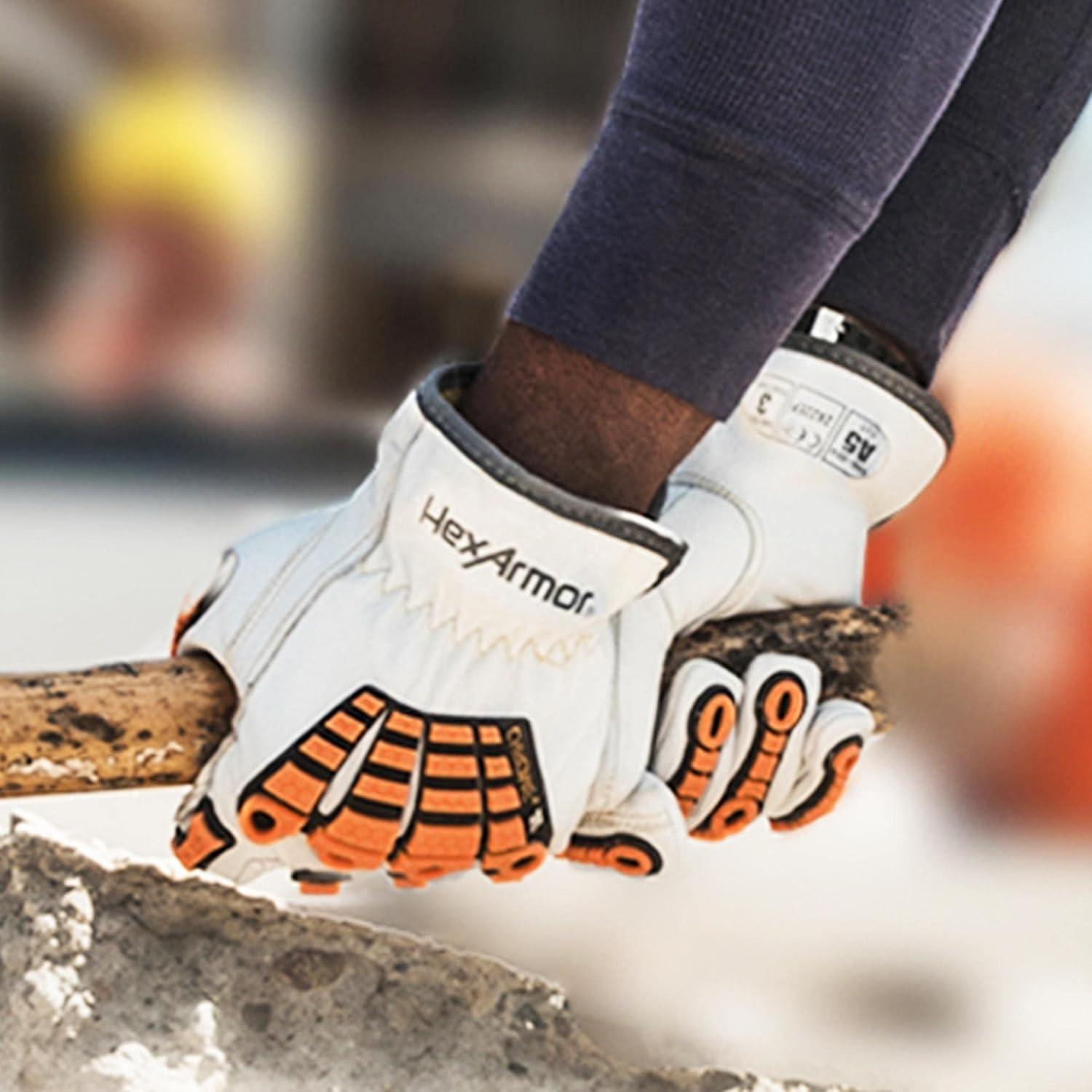 Guantes de trabajo HexArmor 4060 resistentes a cortes y calor