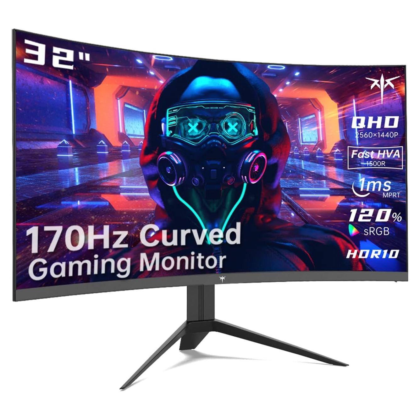 Monitor KTC H32S17 32" 2560x1440 170Hz Curvado