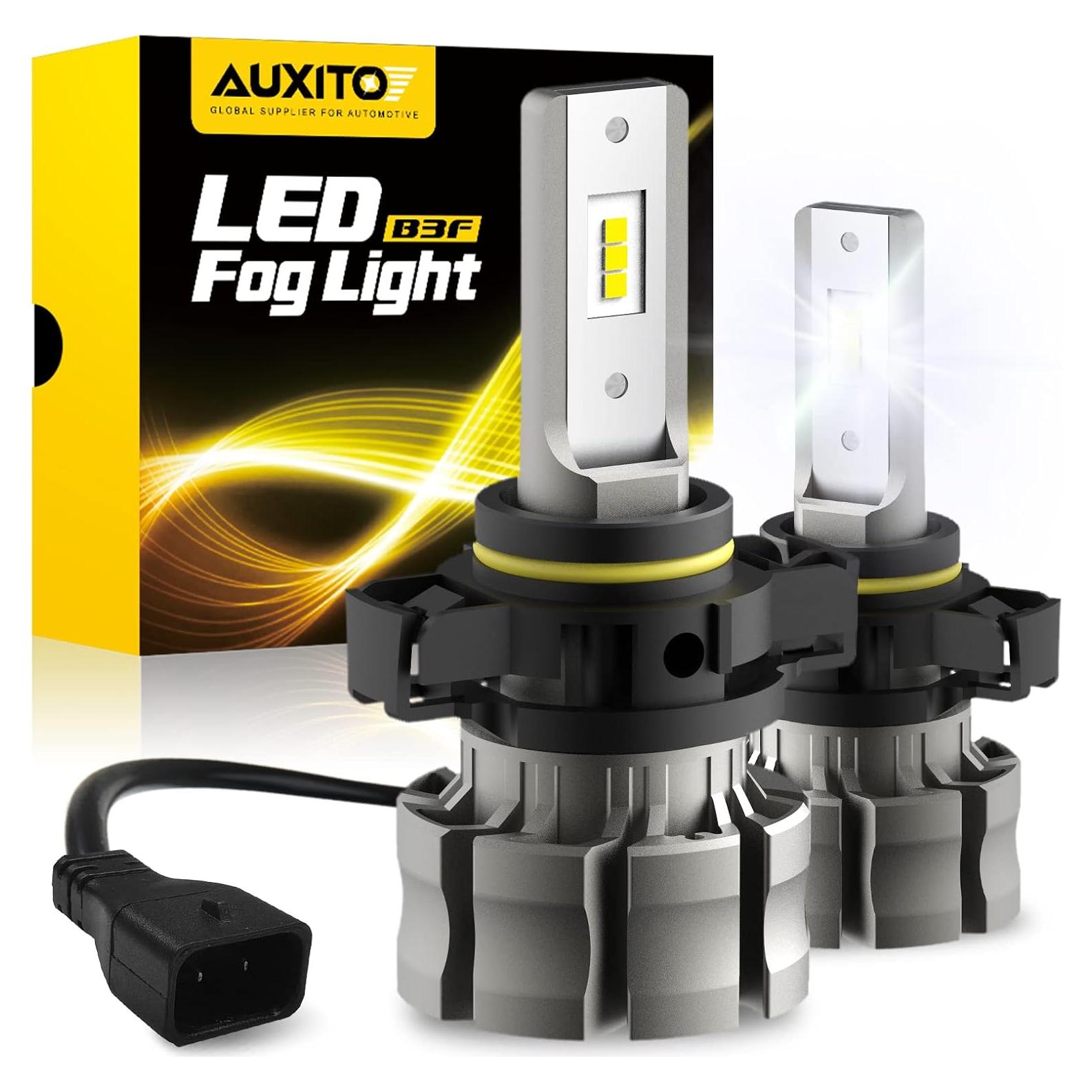 Bombillas LED de Niebla AUXITO 5202 6000LM 6500K Blanco Frío