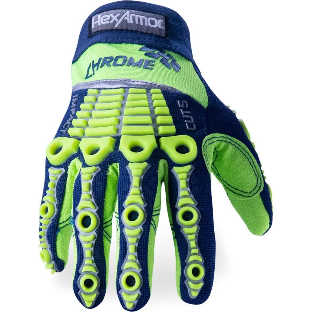 Guantes de Trabajo HexArmor 4027 Medianos Resistentes a Cortes