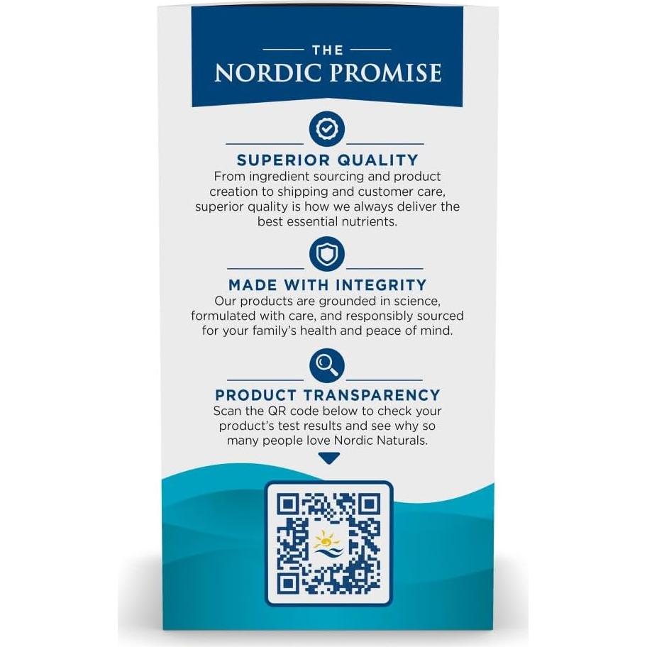 Omega-3 Nordic Naturals 60 Gelatinas Blandas Limón 690 mg