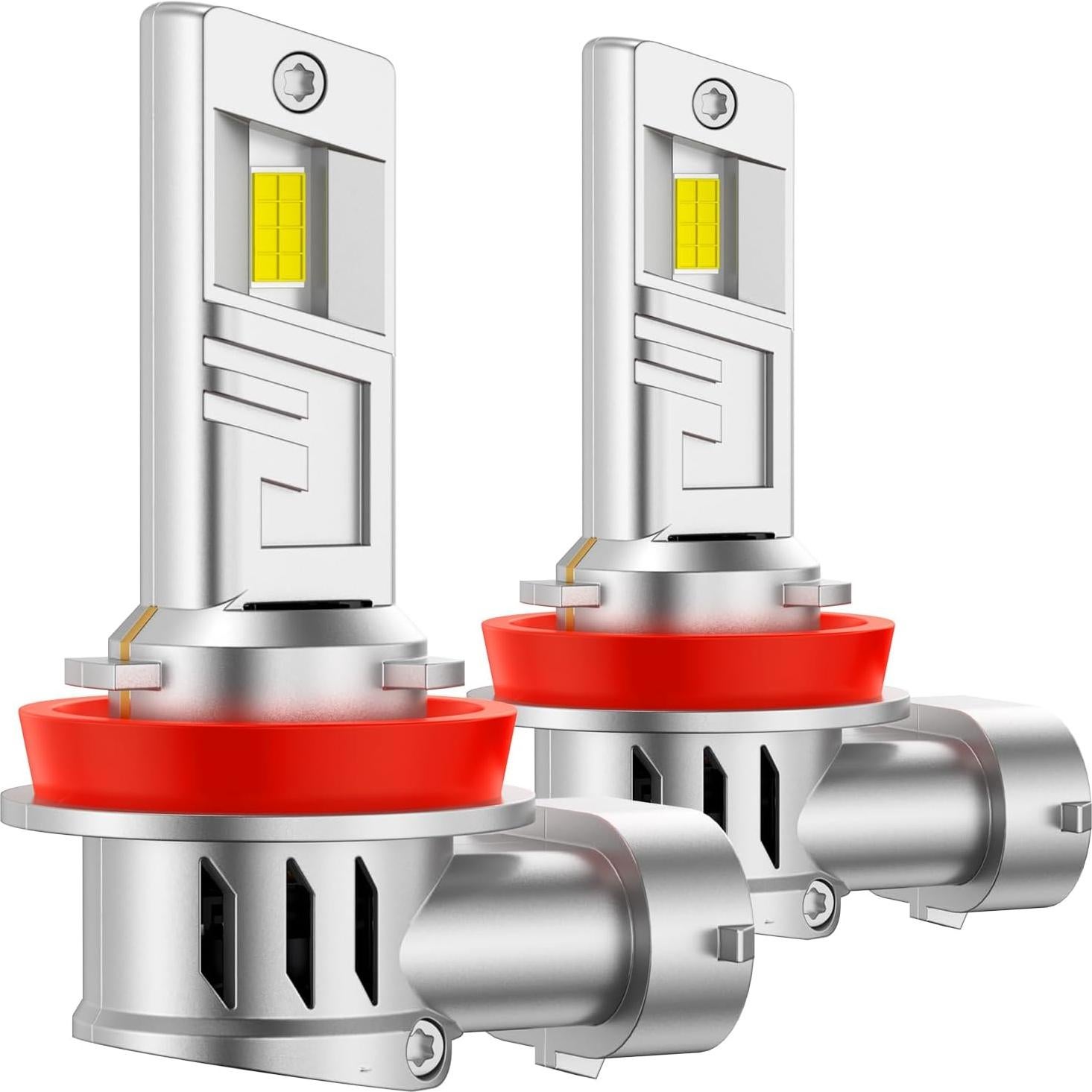 Bombillas de Luz de Niebla LED GleamFlex H11 H8 12000 Lúmenes 6000K