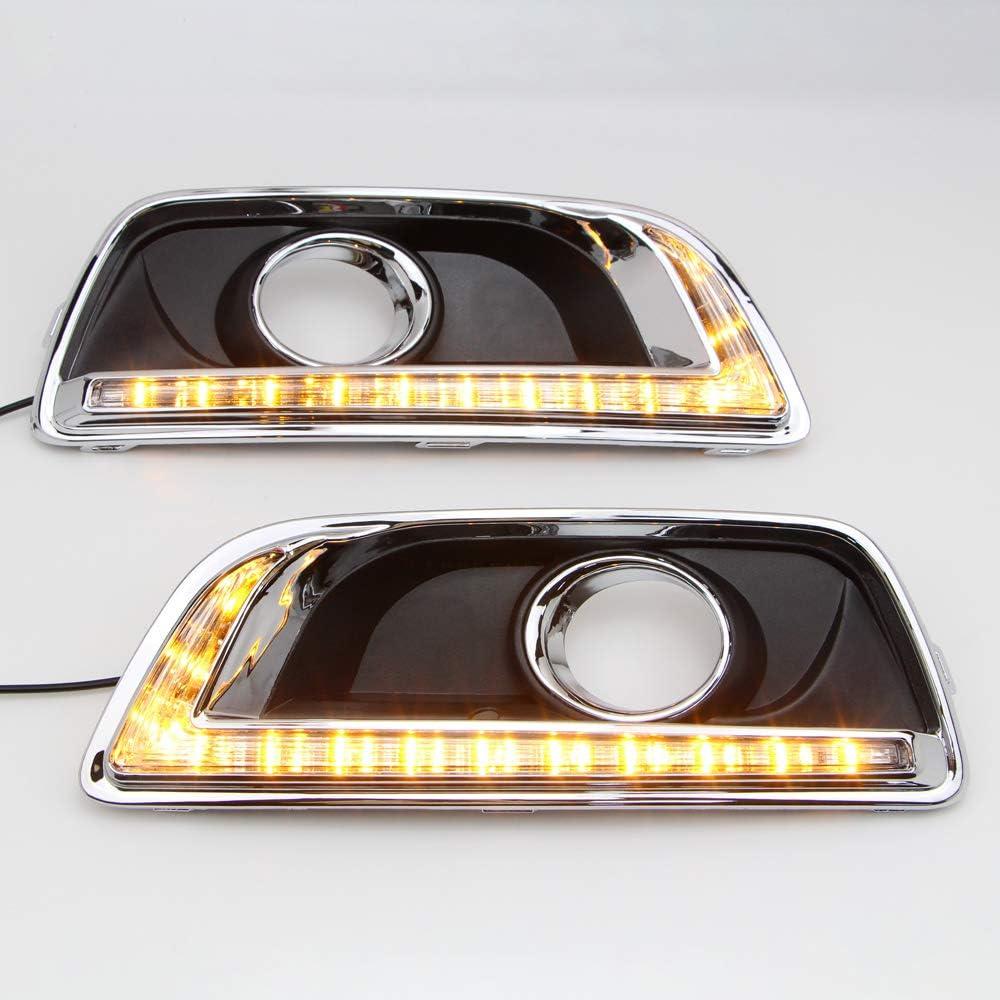 Luz Diurna LED Dreamseek 3 Colores para Chevy Malibu 2013-2016
