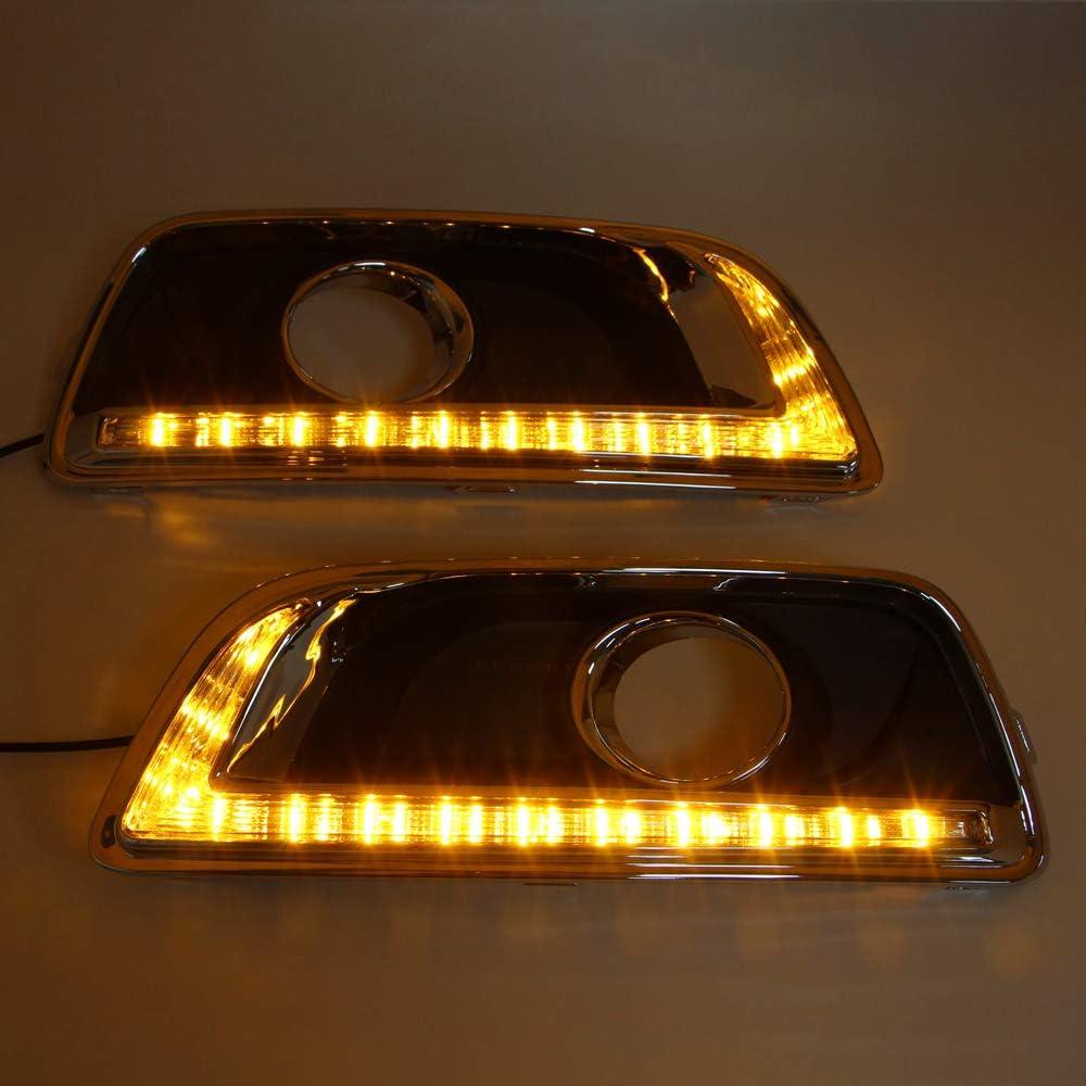 Luz Diurna LED Dreamseek 3 Colores para Chevy Malibu 2013-2016