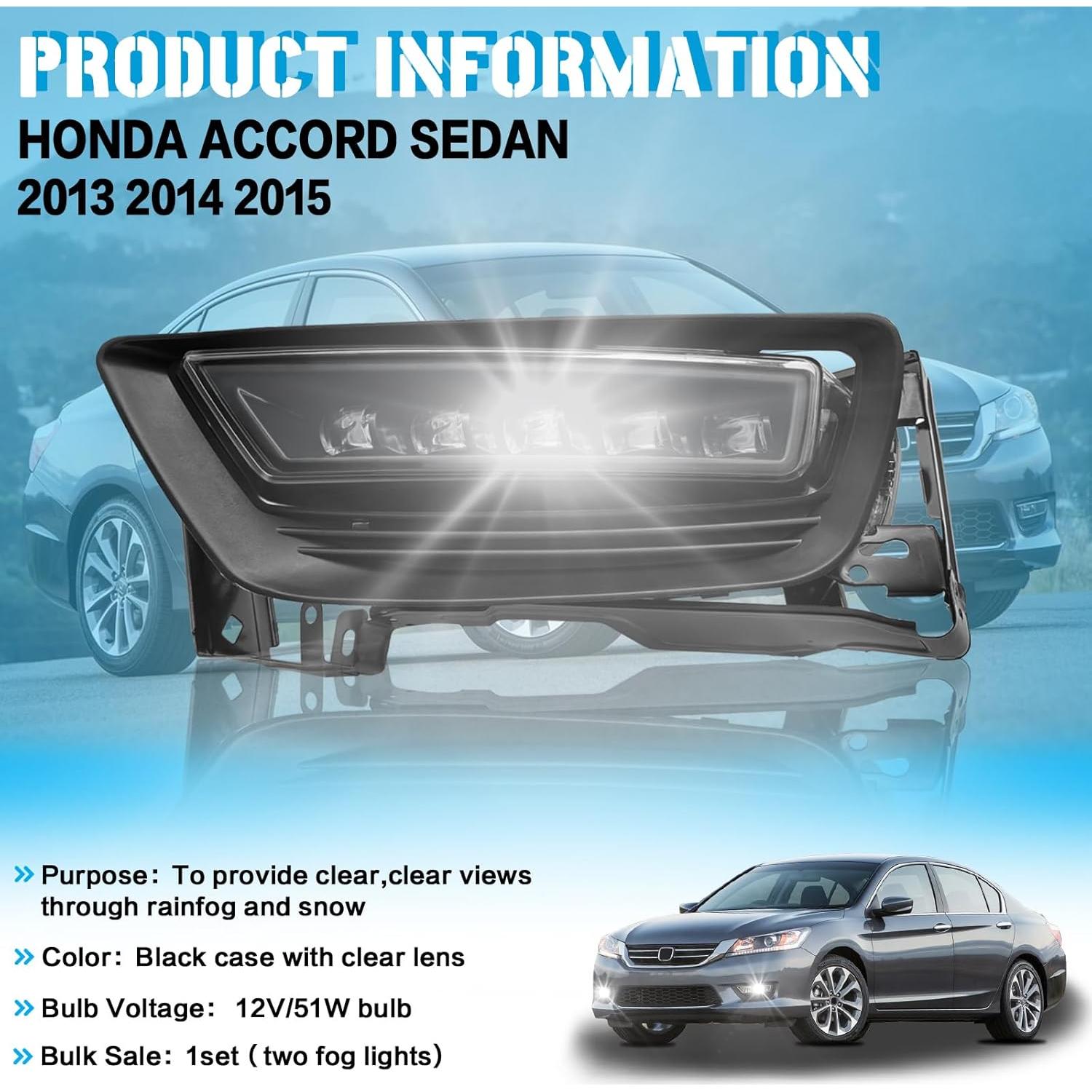 Luces Antiniebla LED Shocklight para Honda Accord 2013-2015