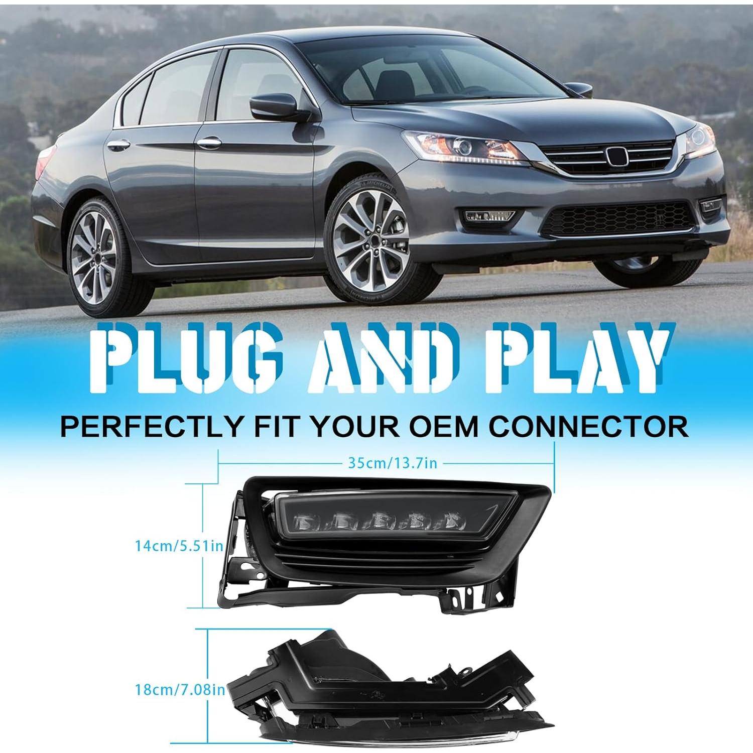 Luces Antiniebla LED Shocklight para Honda Accord 2013-2015