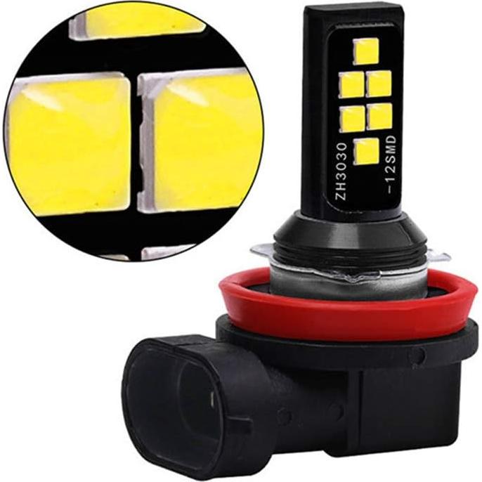 Bombillas LED de Niebla ILUMINACIÓN SOCAL H11 H8 2400 Lúmenes