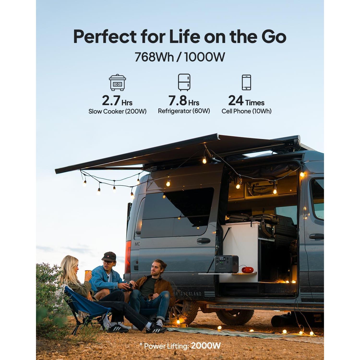 Estación de Energía Portátil BLUETTI AC70 768Wh 1000W